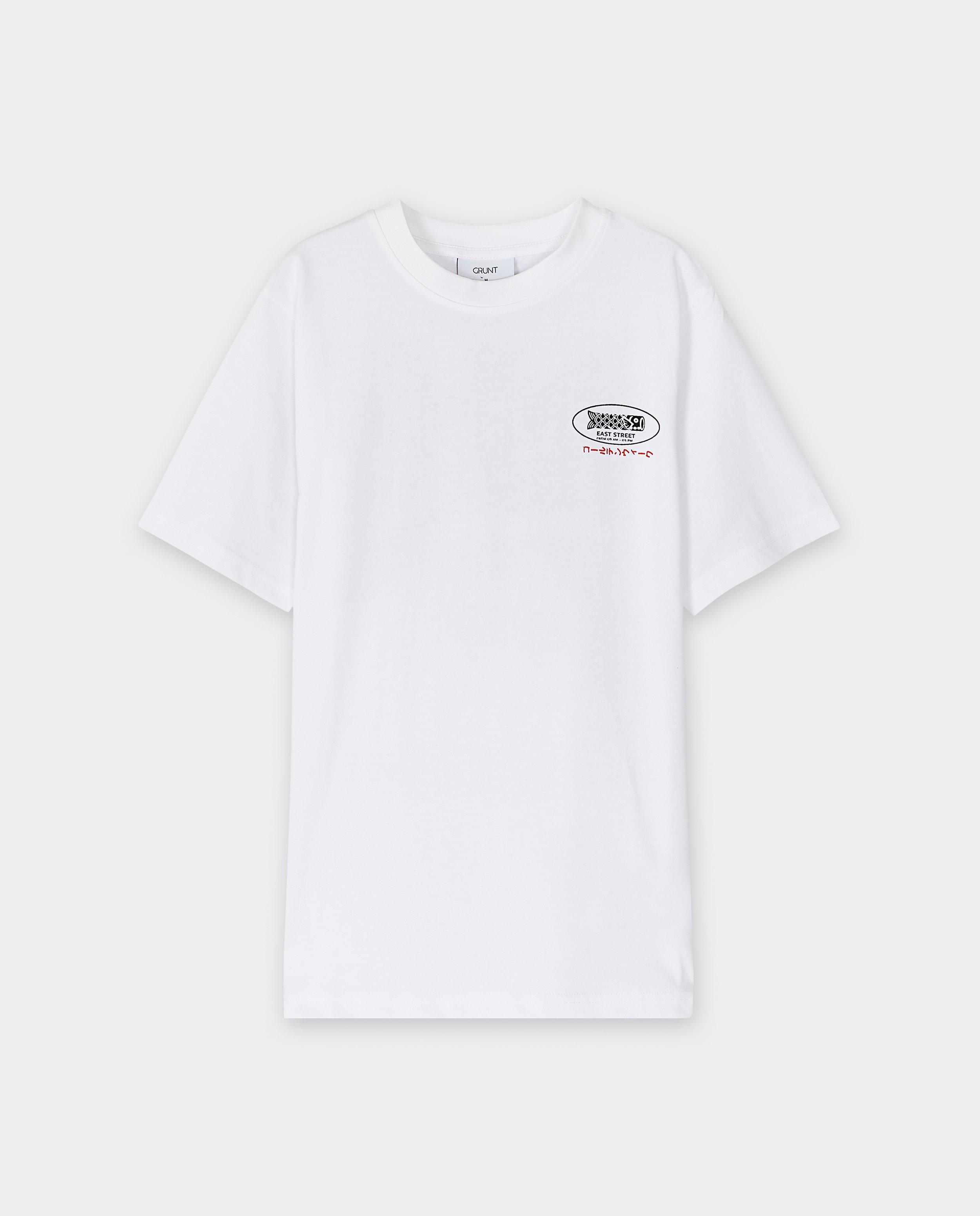 T-shirt met backprint - null - Grunt