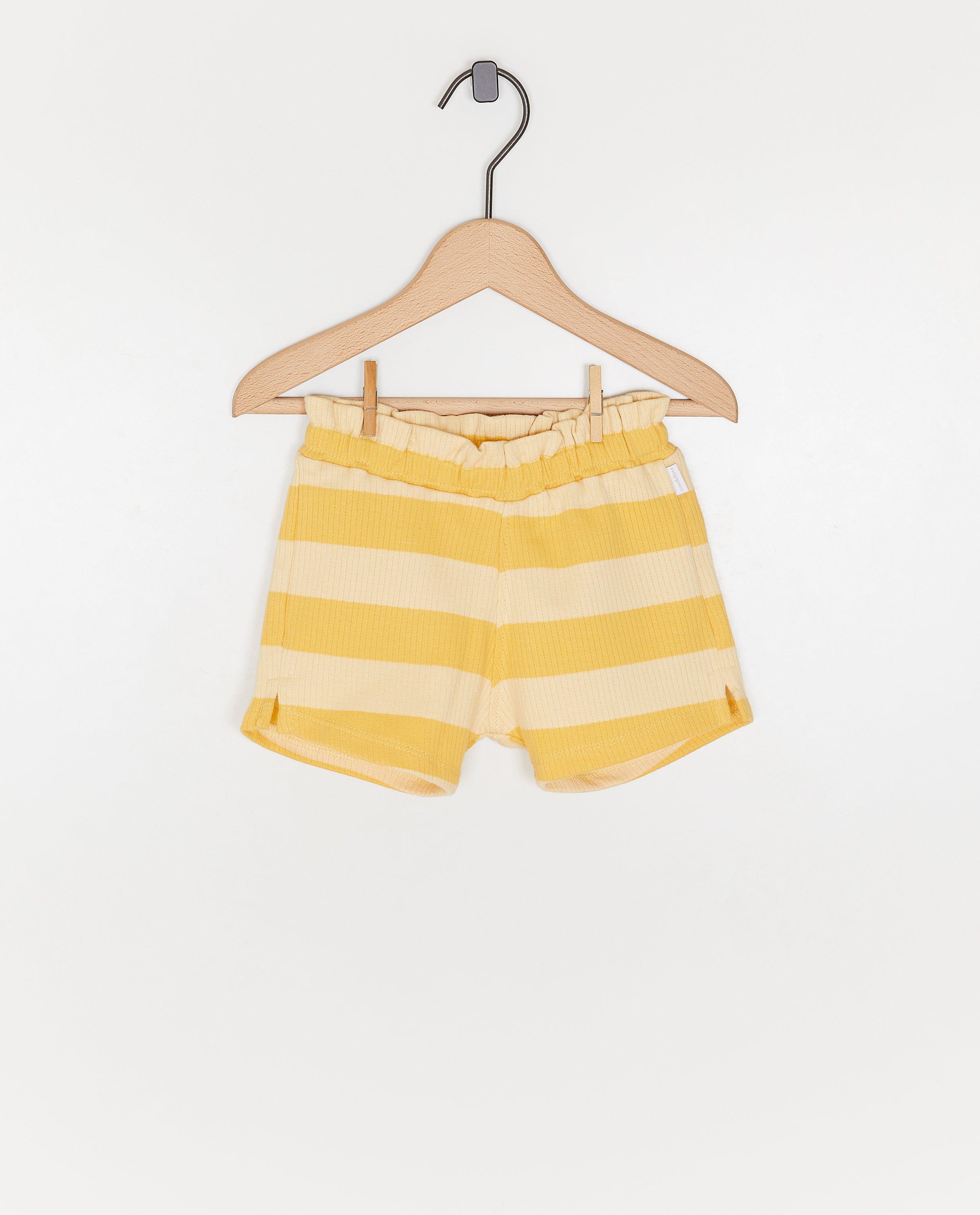 Short met fijn ribpatroon - null - Noppies