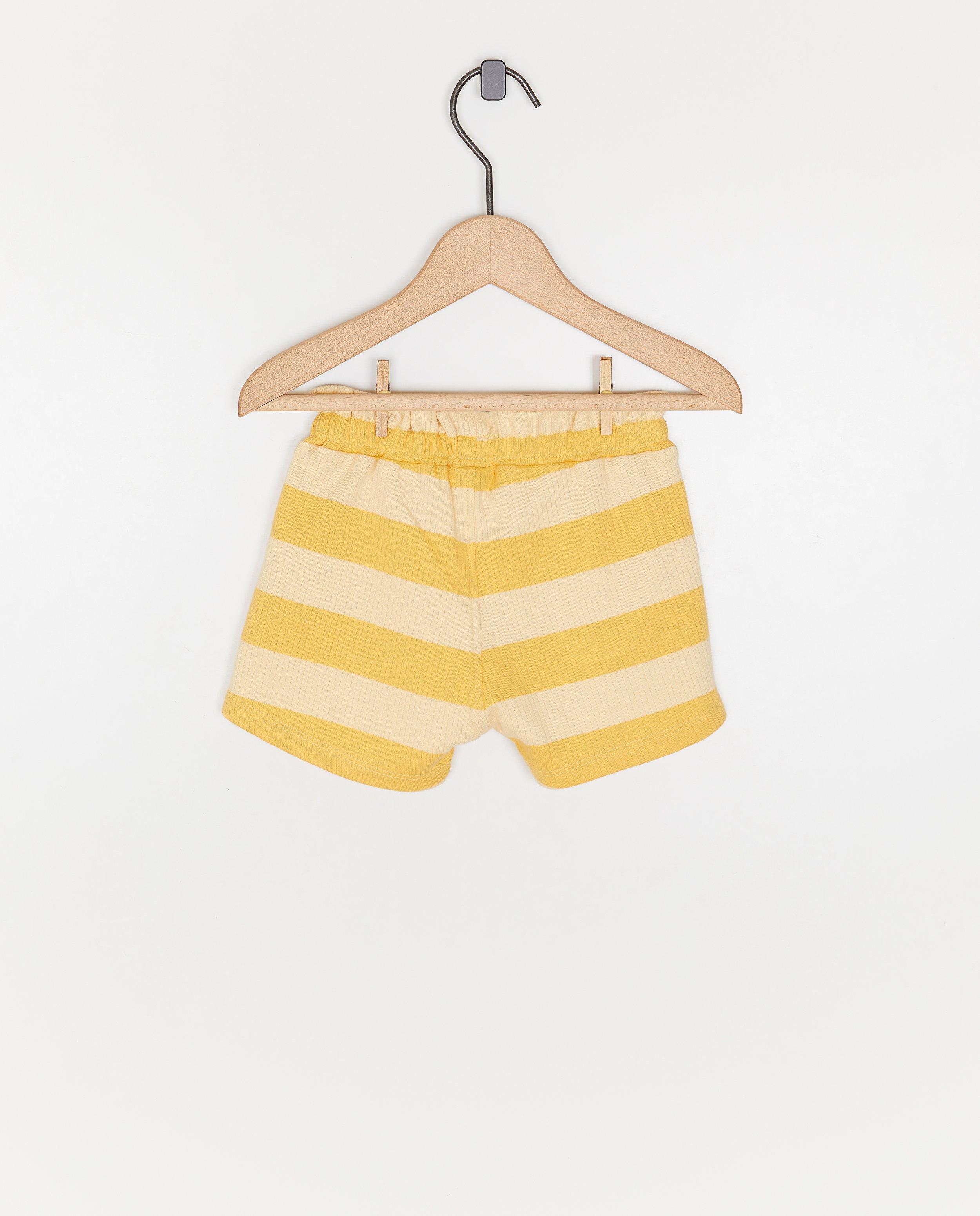 Shorten - Short met fijn ribpatroon