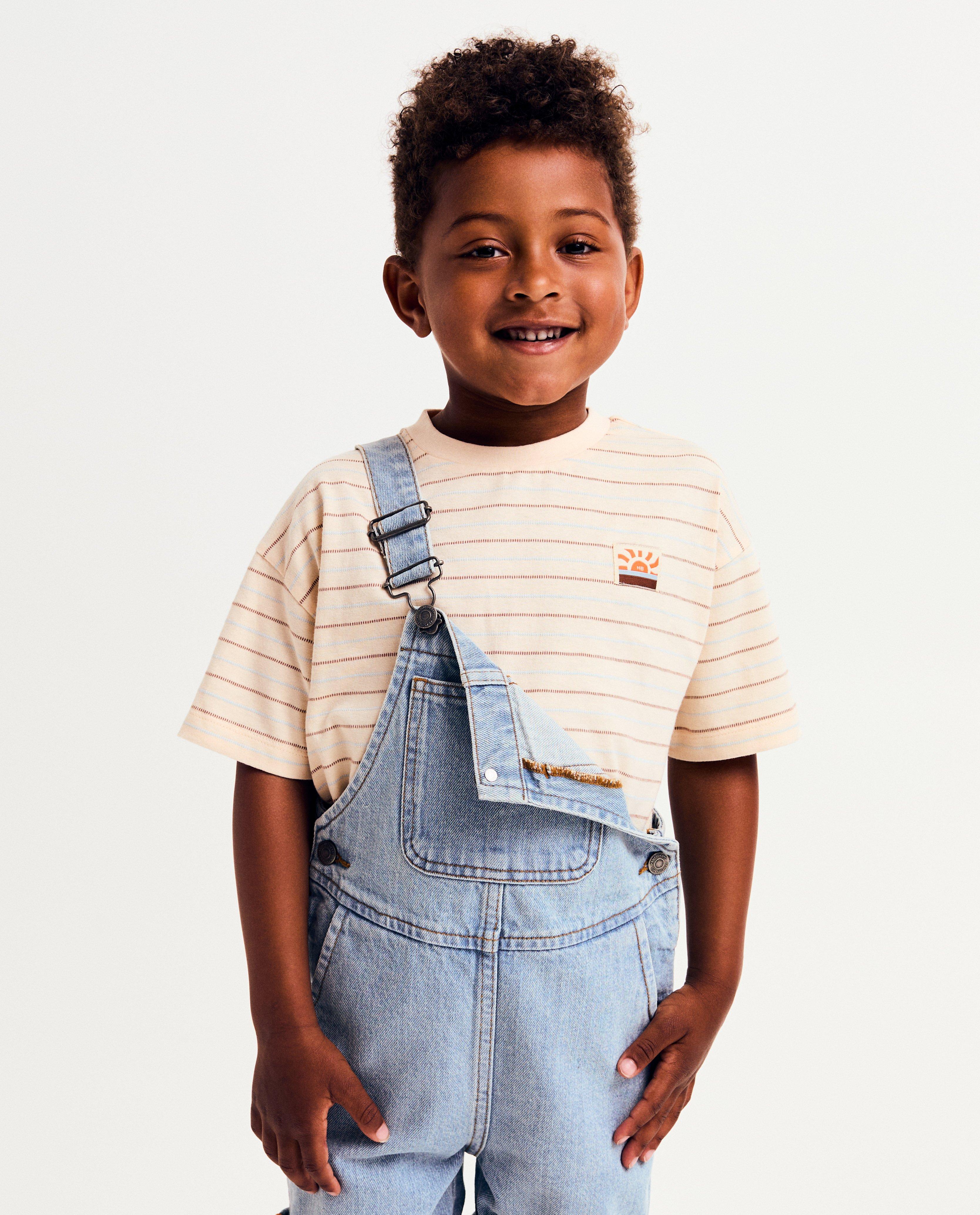 T-shirt met strepen, 98-134 - null - Hampton Bays