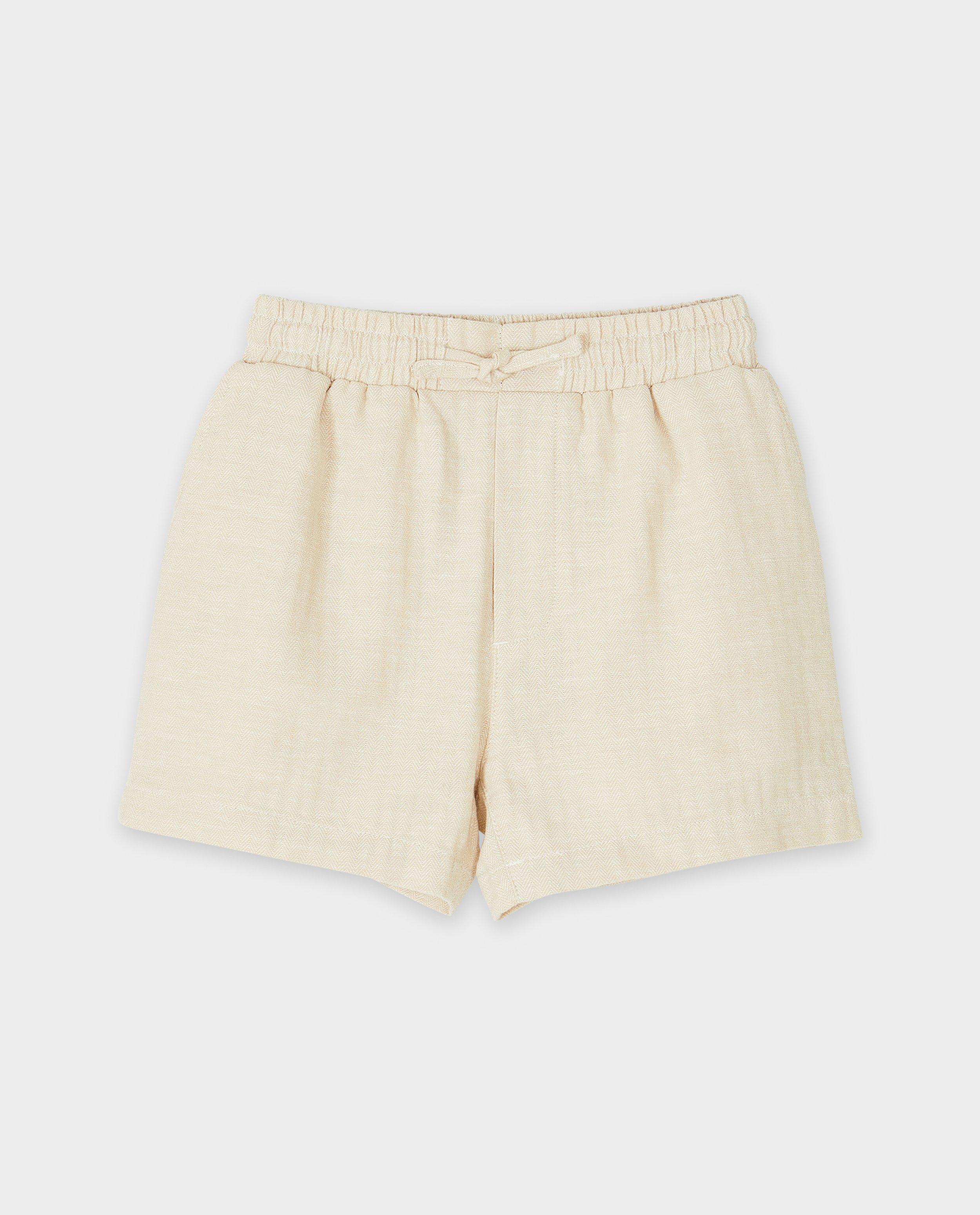 Shorten - Beige short, baggy fit, 98-134