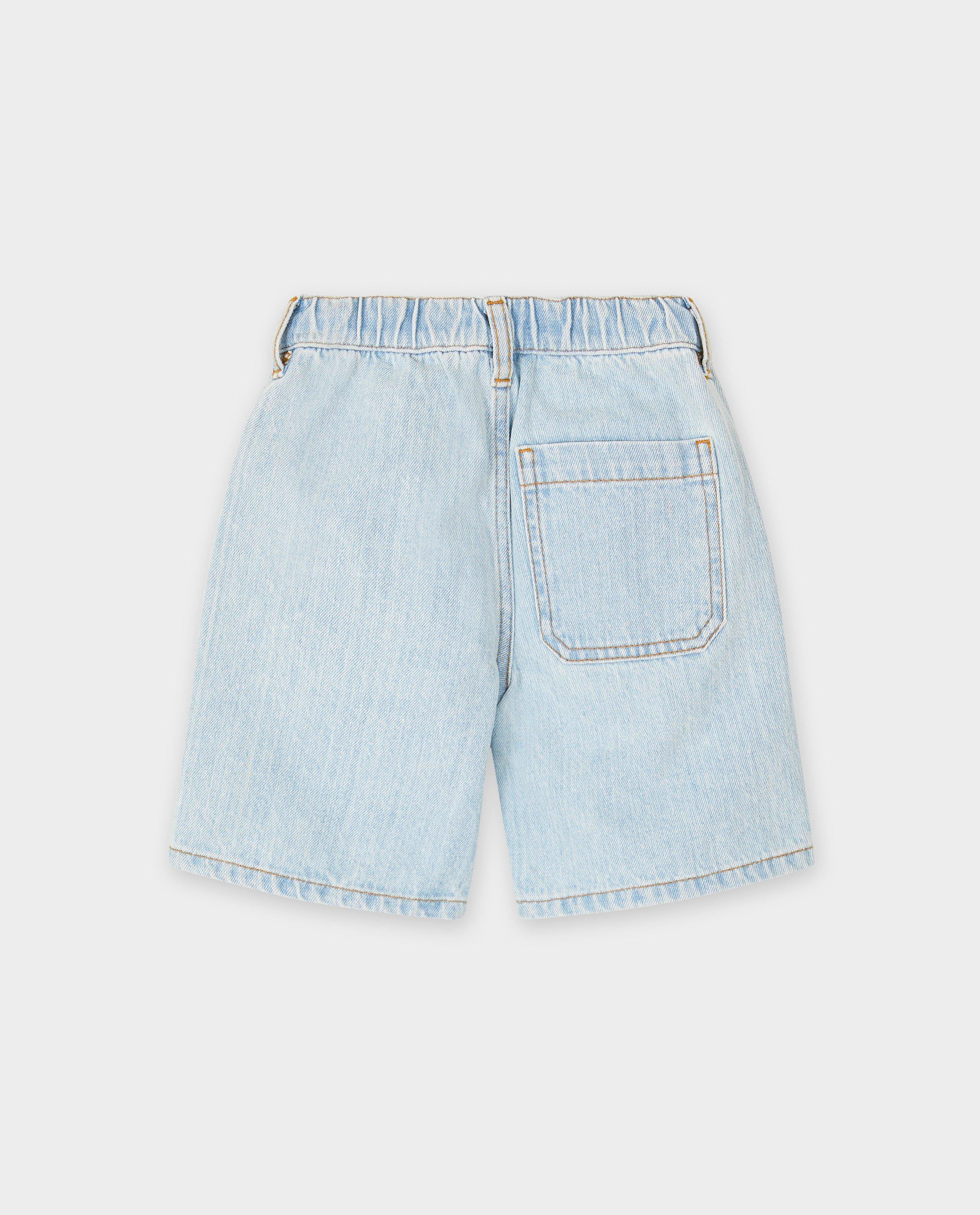 Shorts - Short en jean bleu clair, loose fit, 98-134