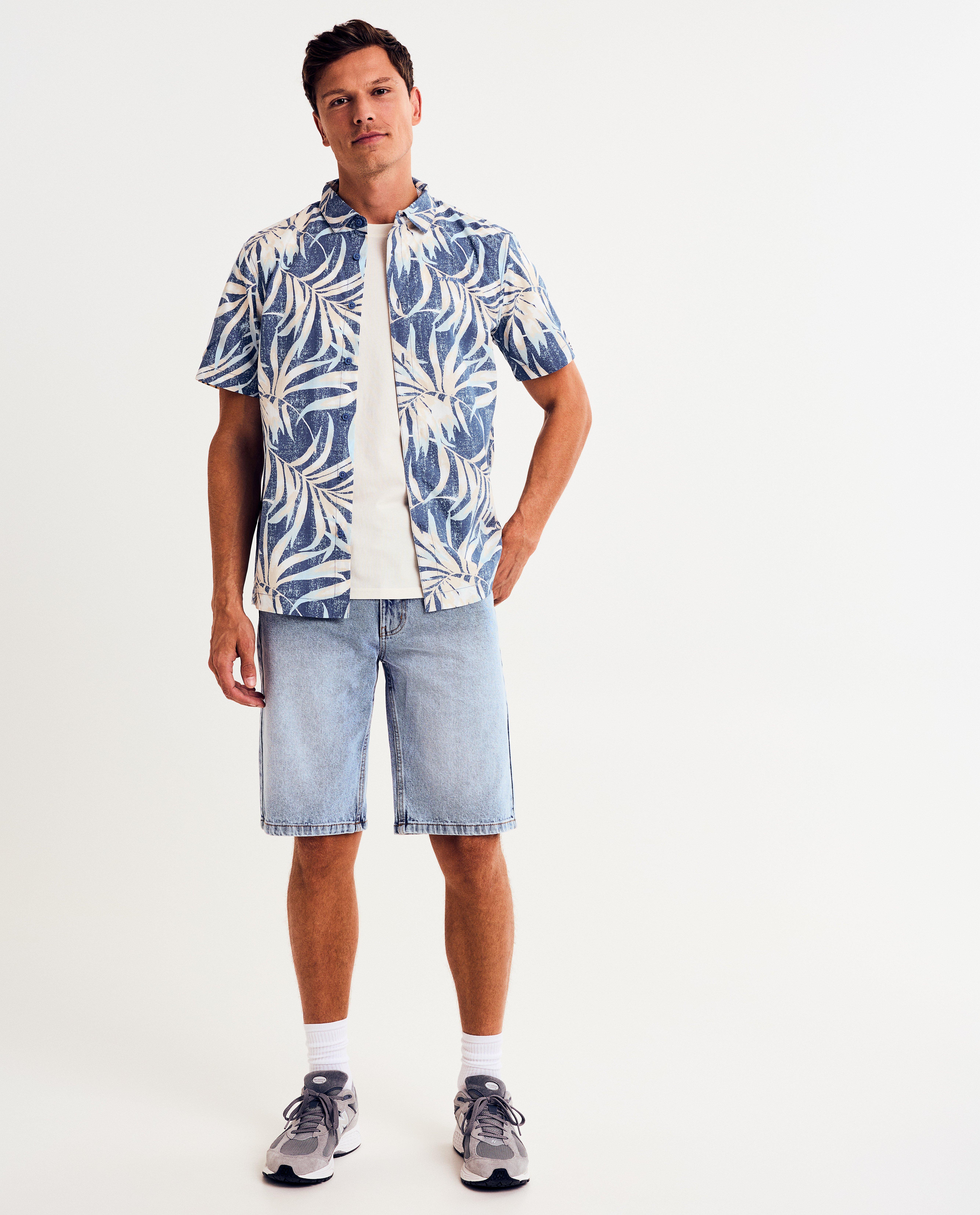 Chemises - Chemise à imprimé tropical