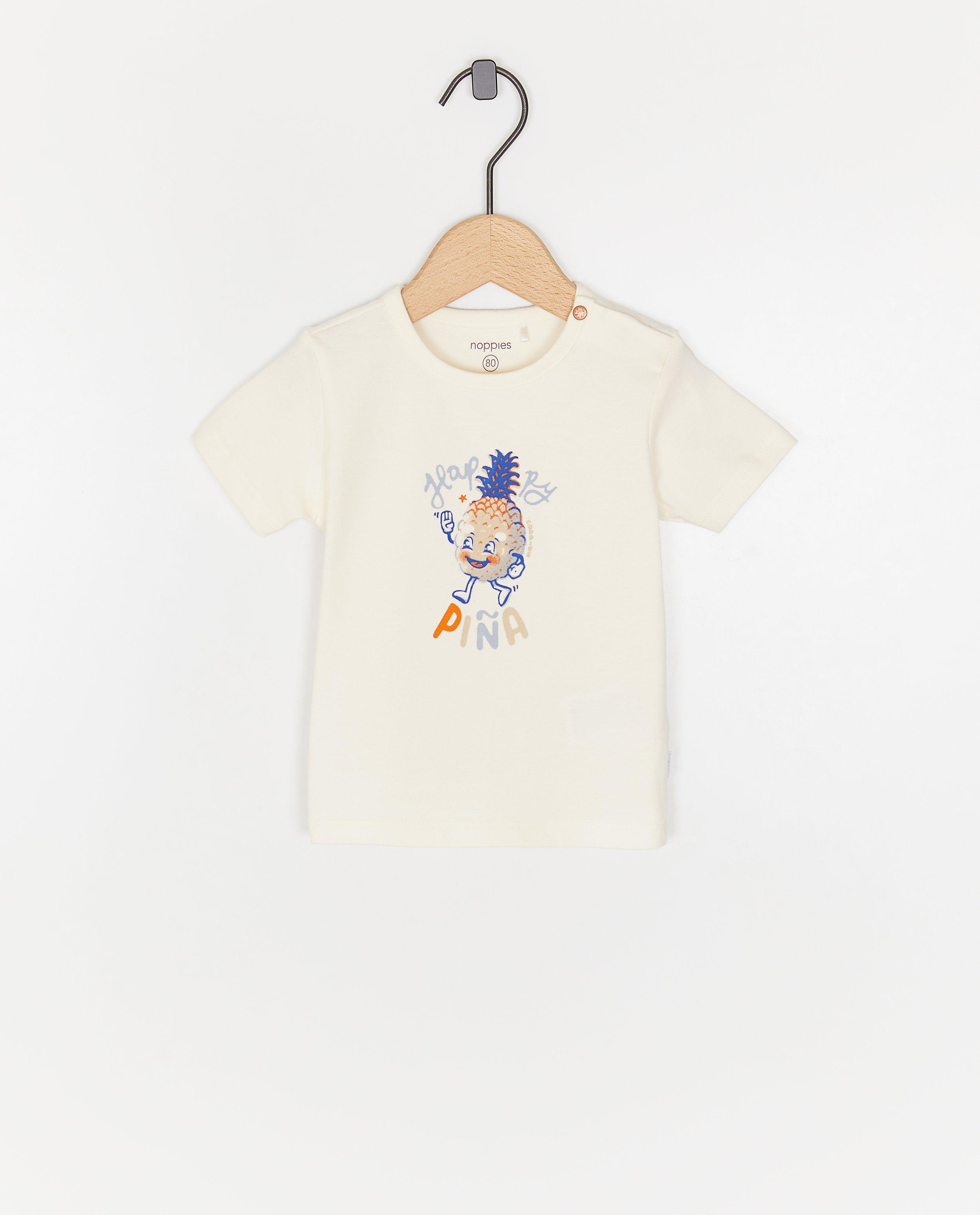 T-shirt met print ananas - null - Noppies