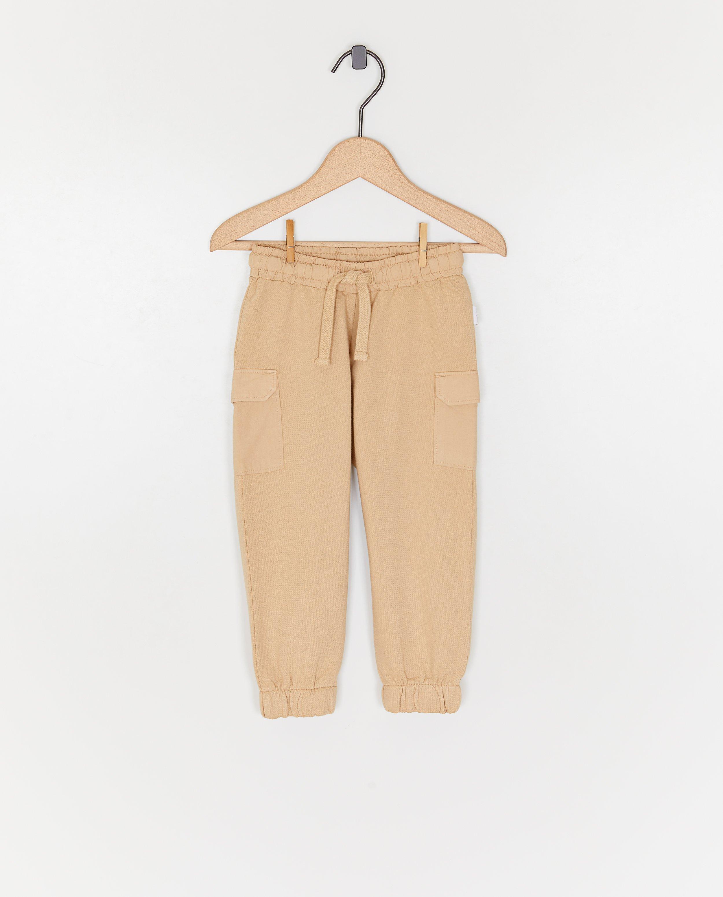 Lichtbruine broek, relaxed fit - null - Noppies
