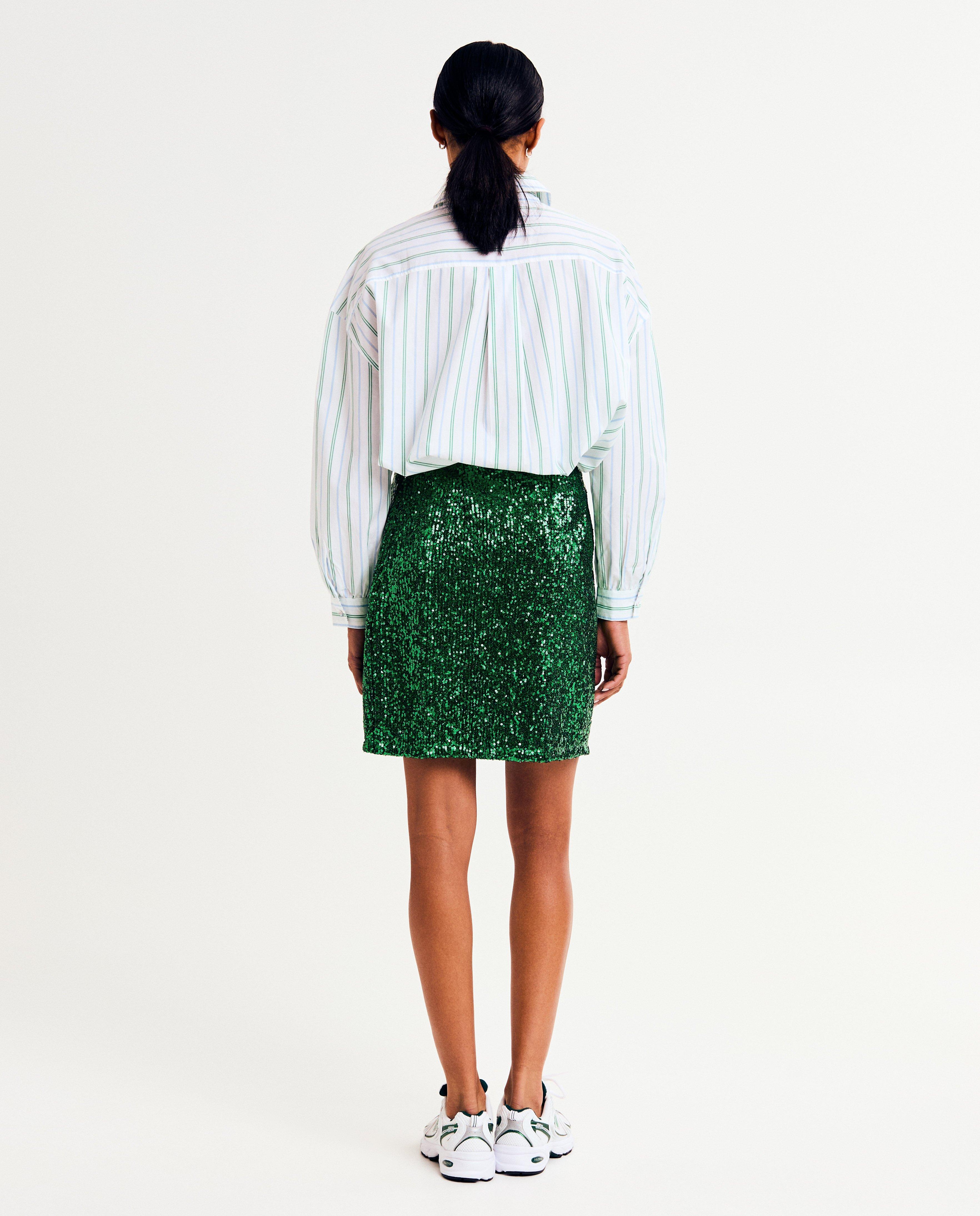 Rokken - Groene paillettenrok