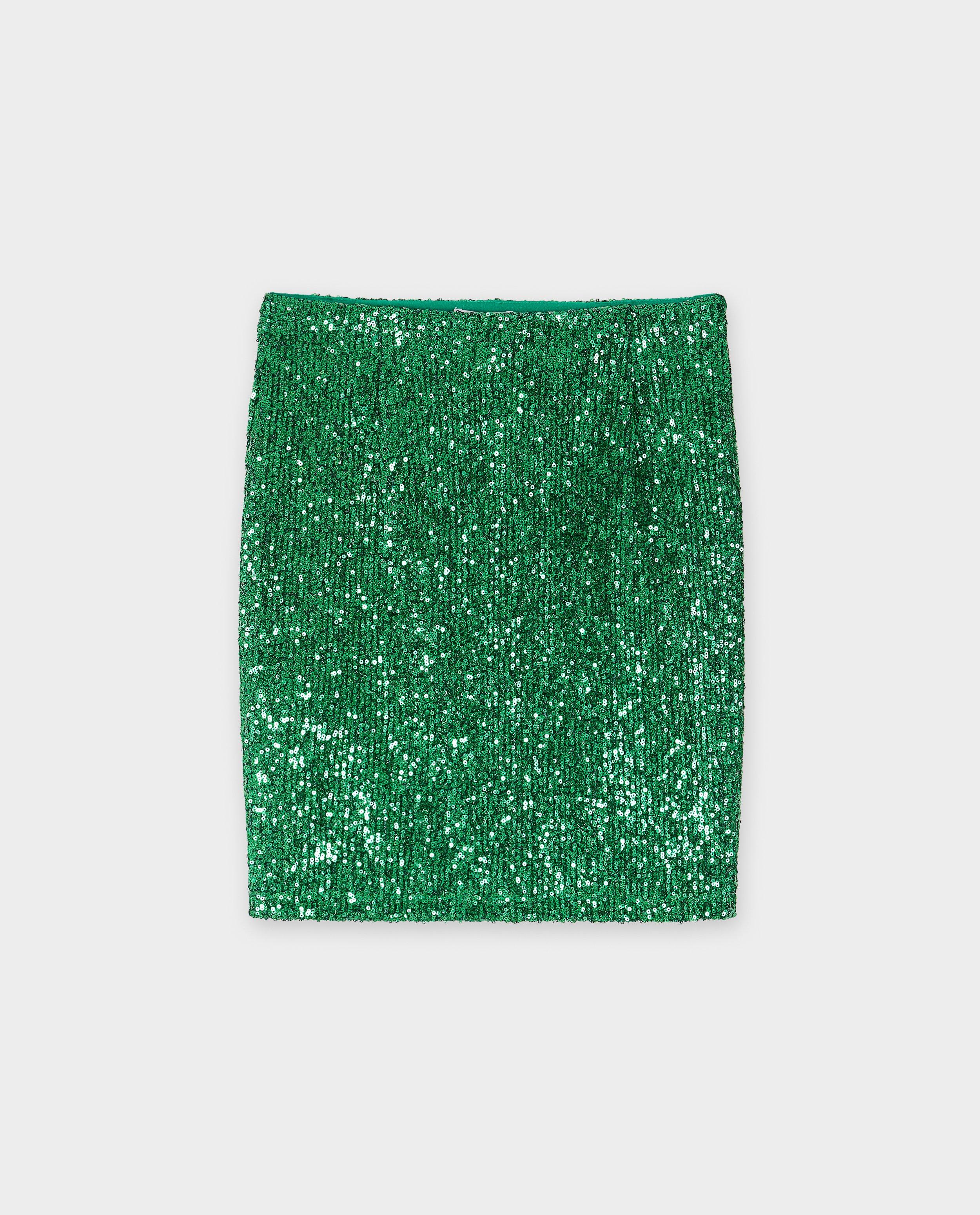 Rokken - Groene paillettenrok