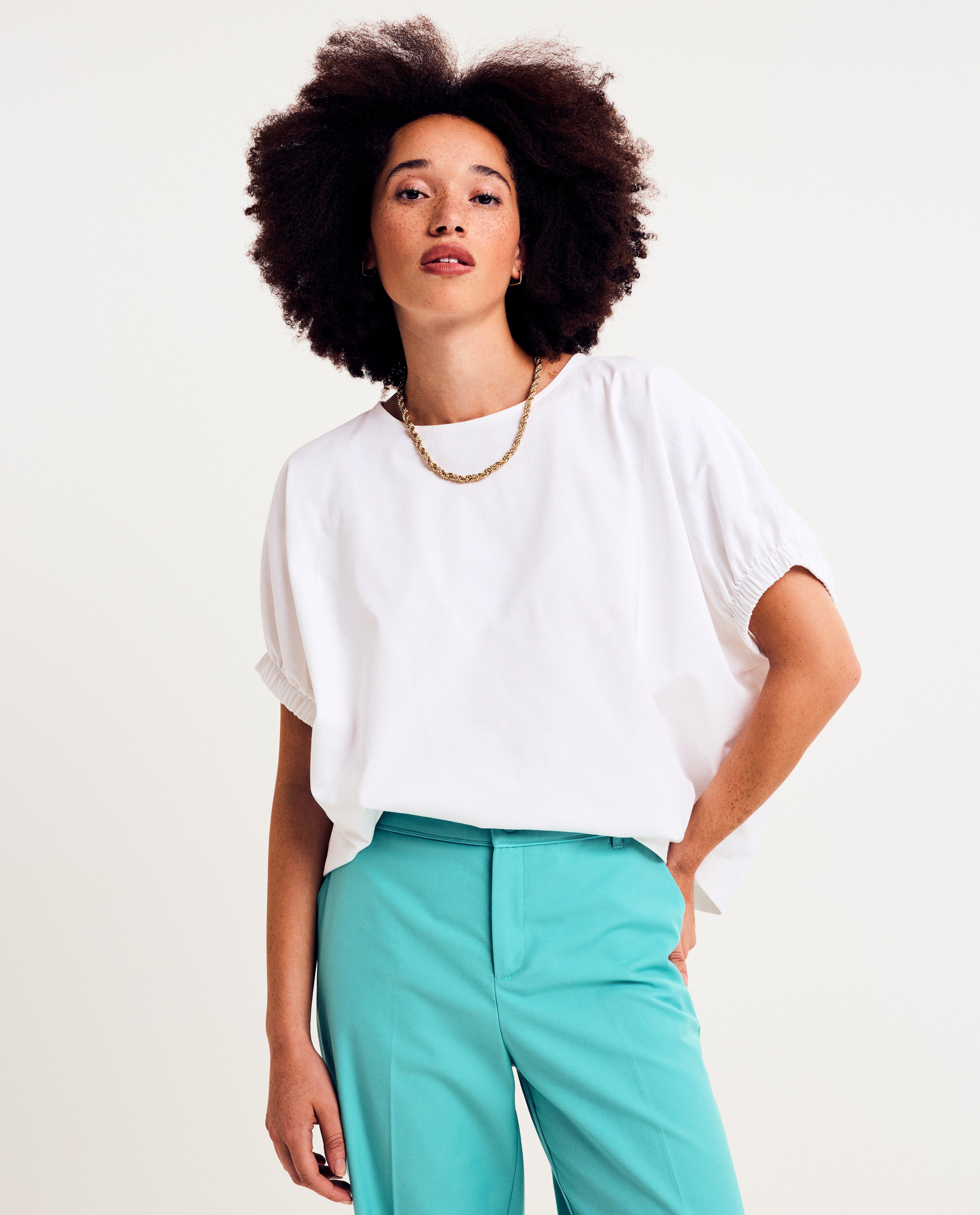 Wit T-shirt - null - Sora