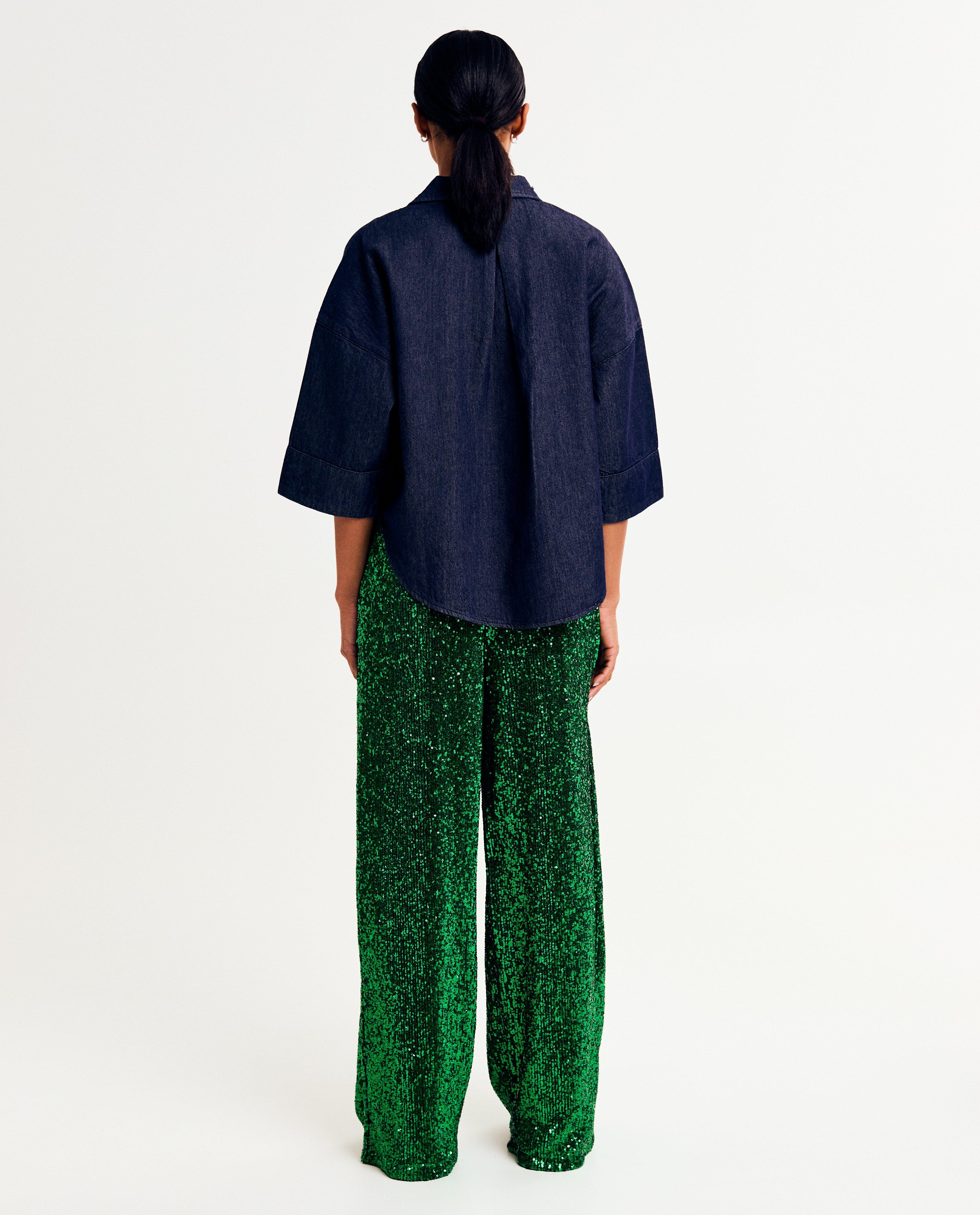 Broeken - Broek met pailletten