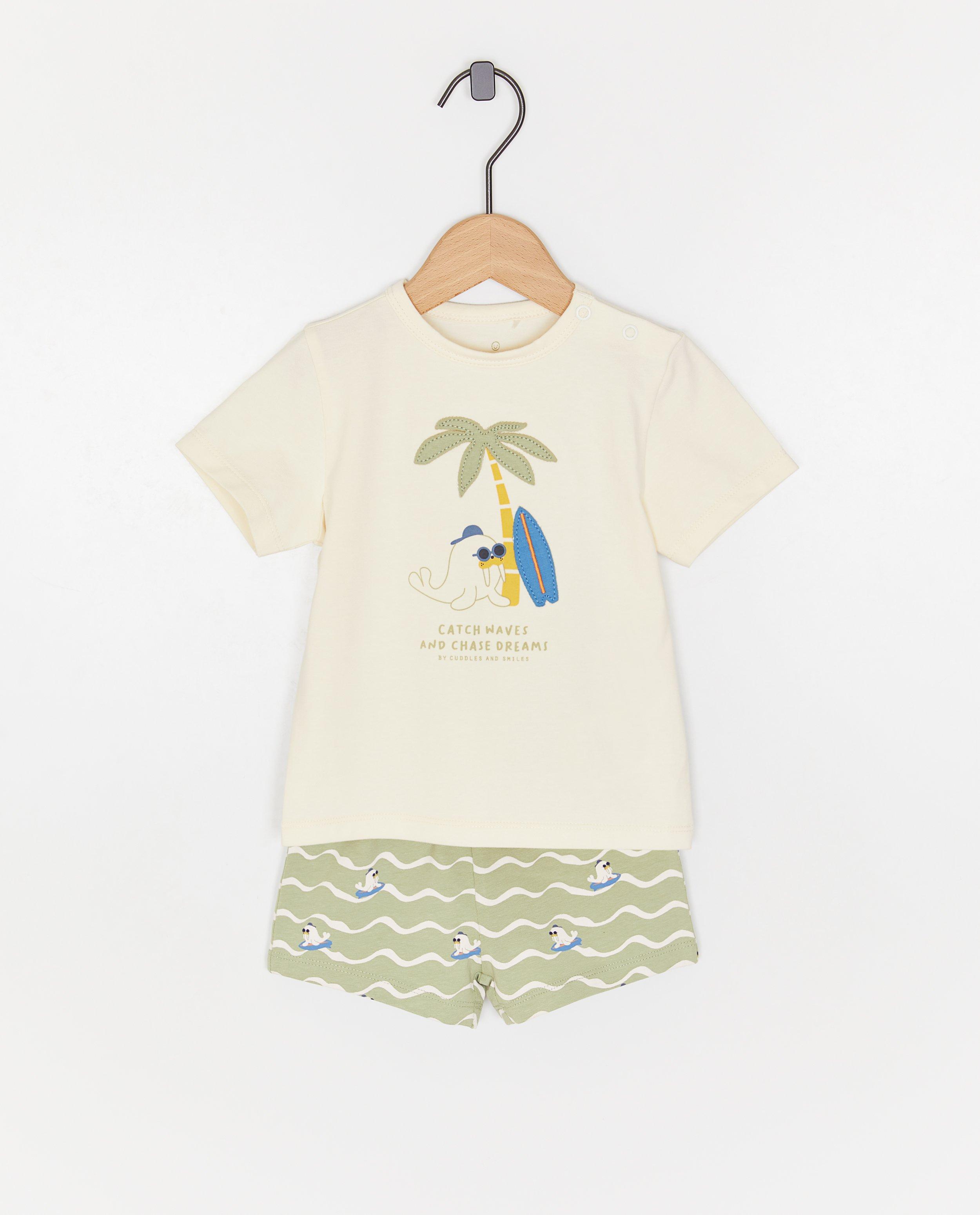 Pyjama met print walrus - null - Cuddles and Smiles
