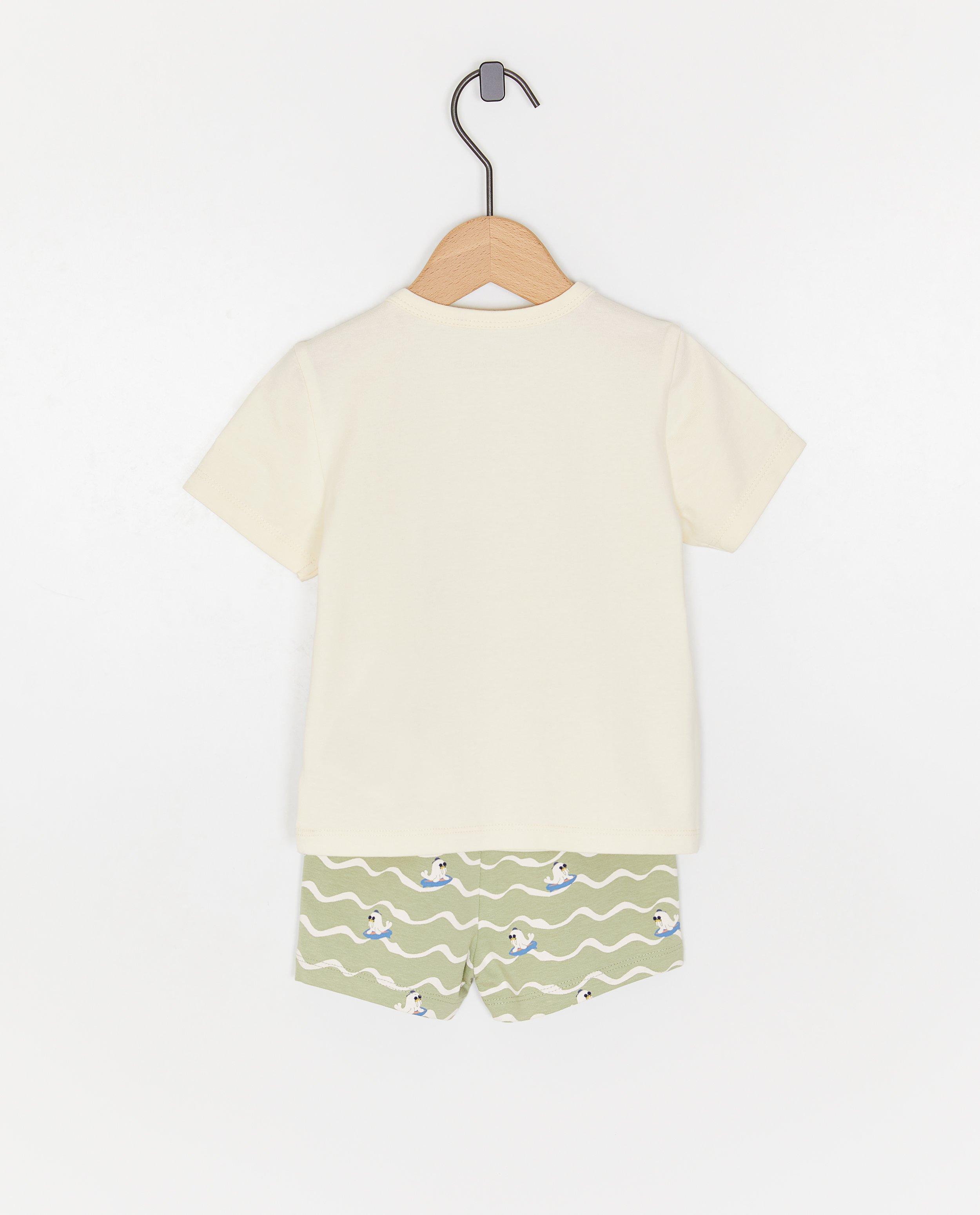 Nachtkleding - Pyjama met print walrus