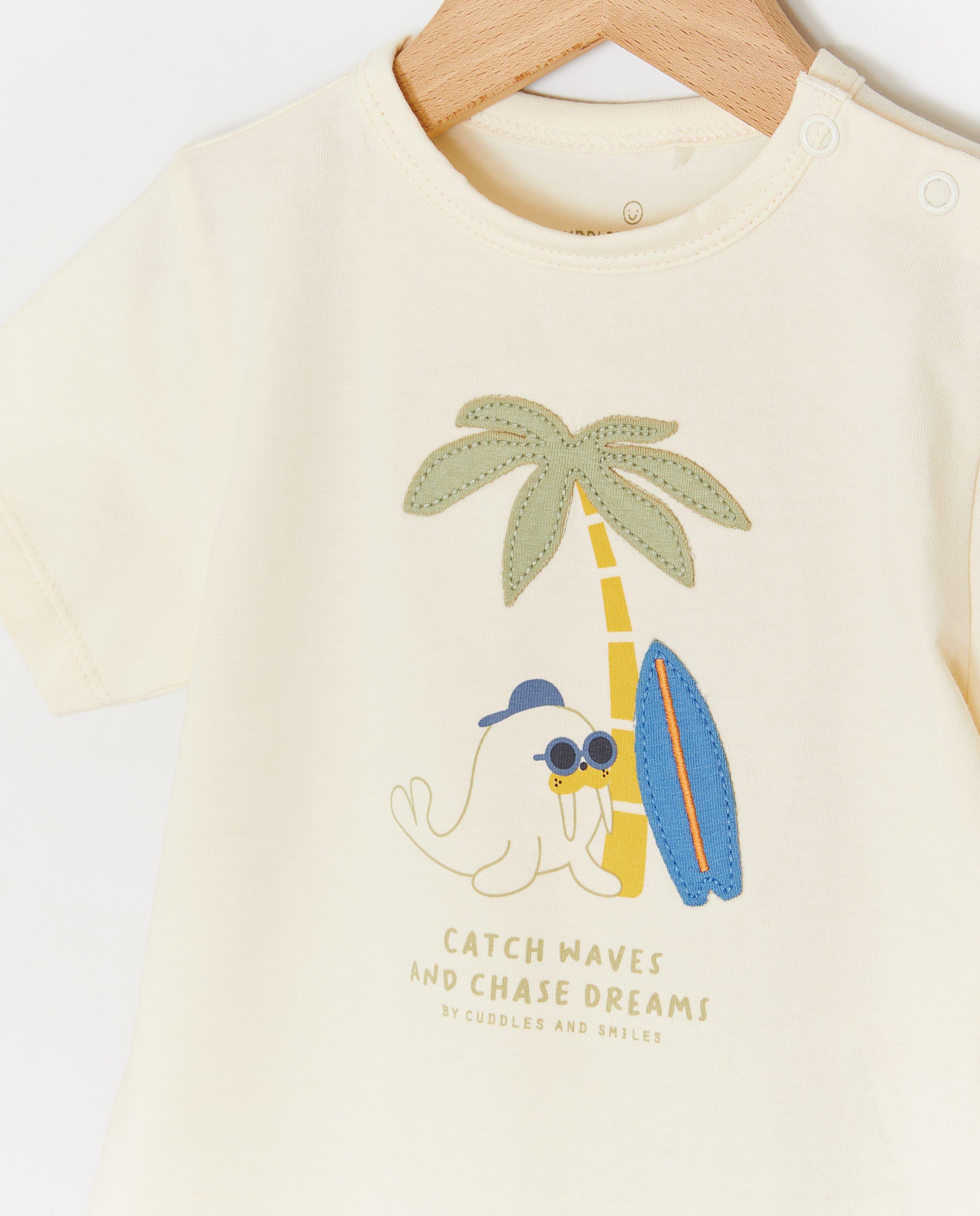 Nachtkleding - Pyjama met print walrus