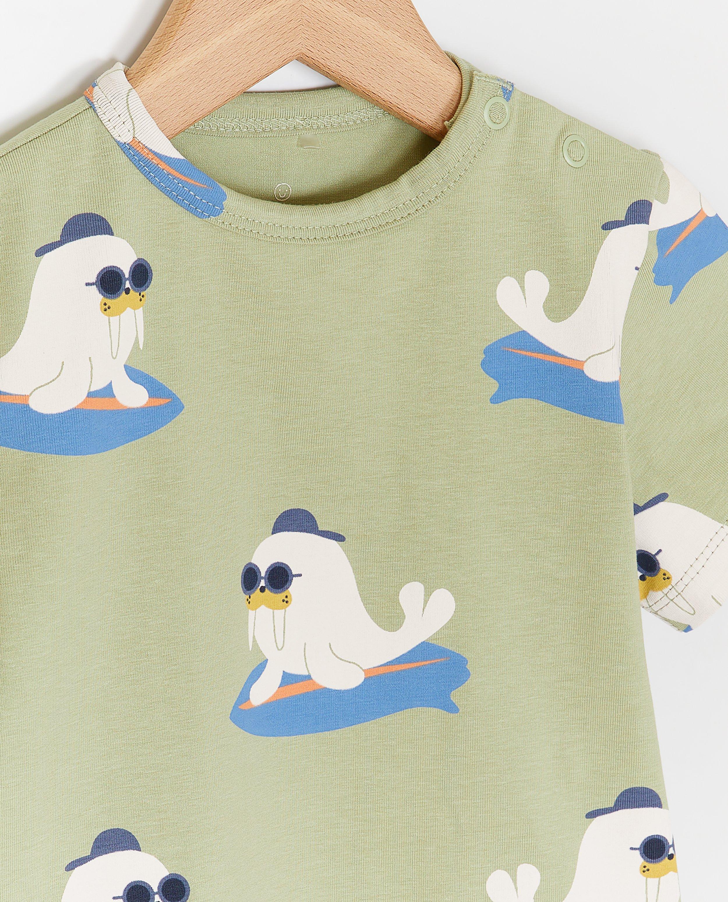 Nachtkleding - Pyjama met walrusprint