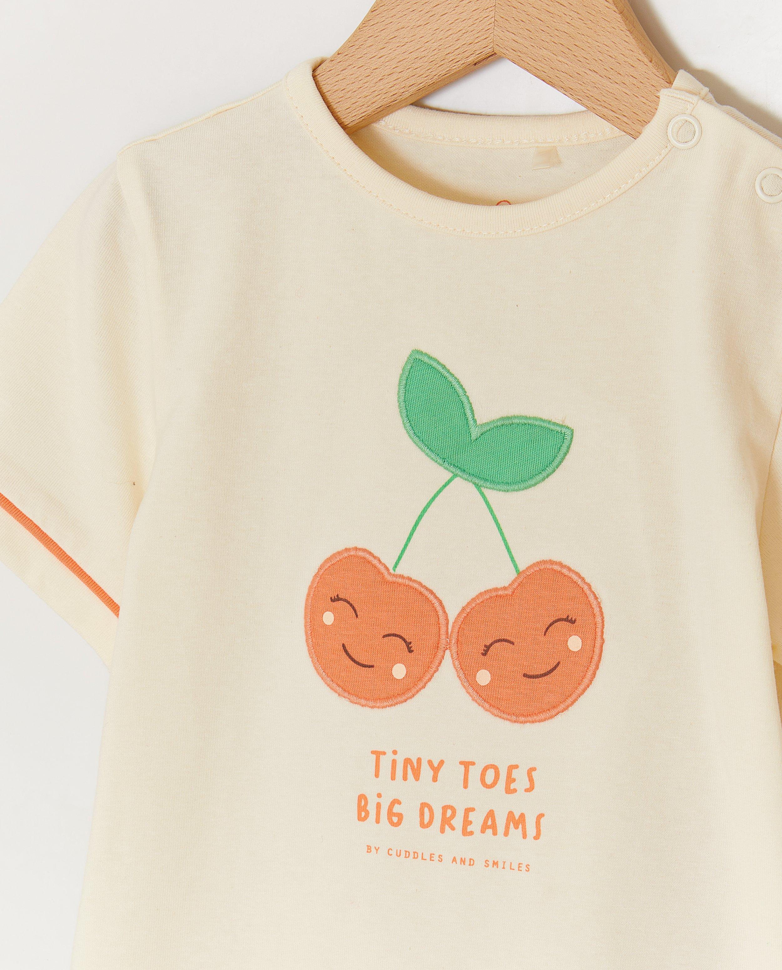 Nachtkleding - Pyjama met print kersen