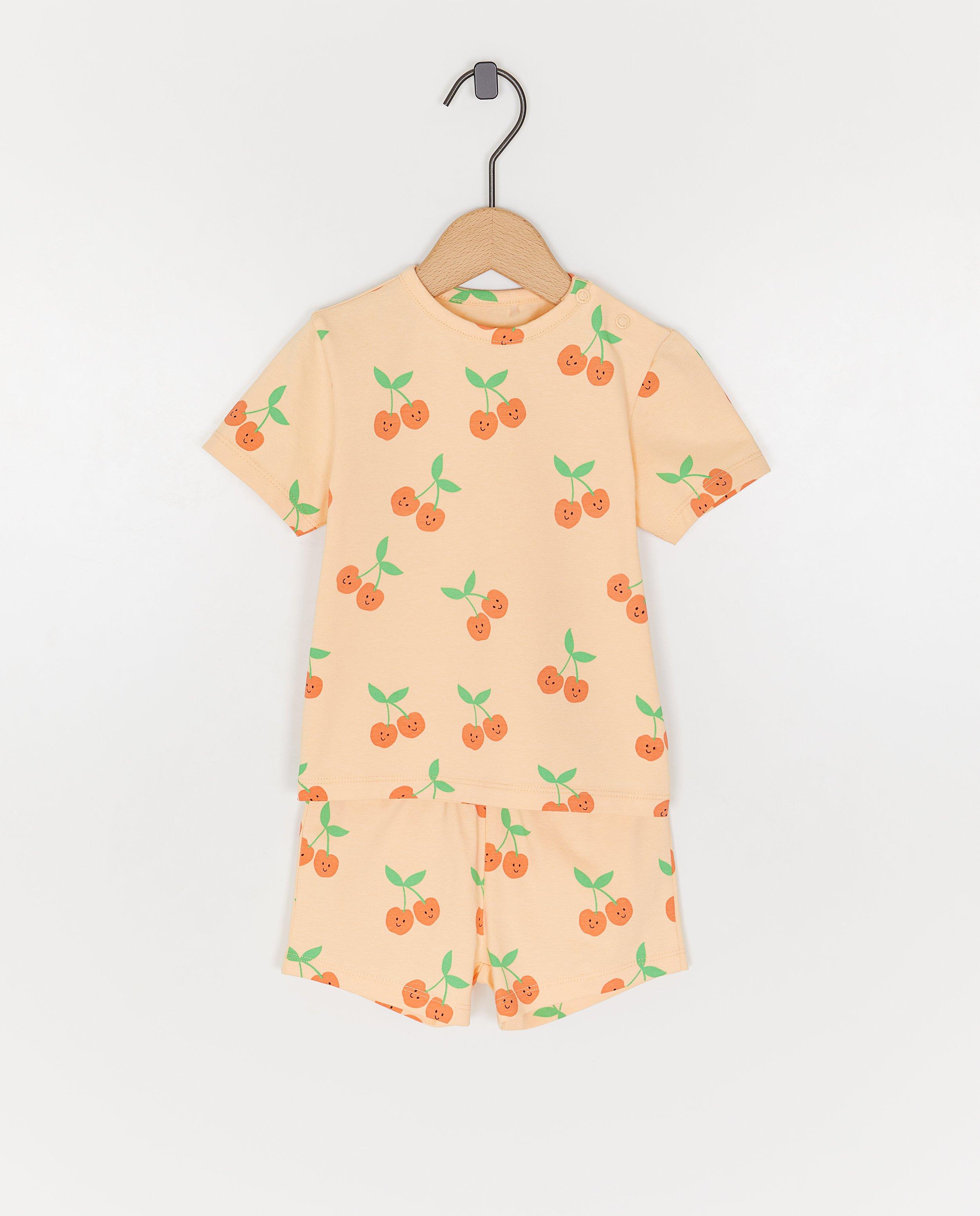 Pyjama met kersenprint - null - Cuddles and Smiles