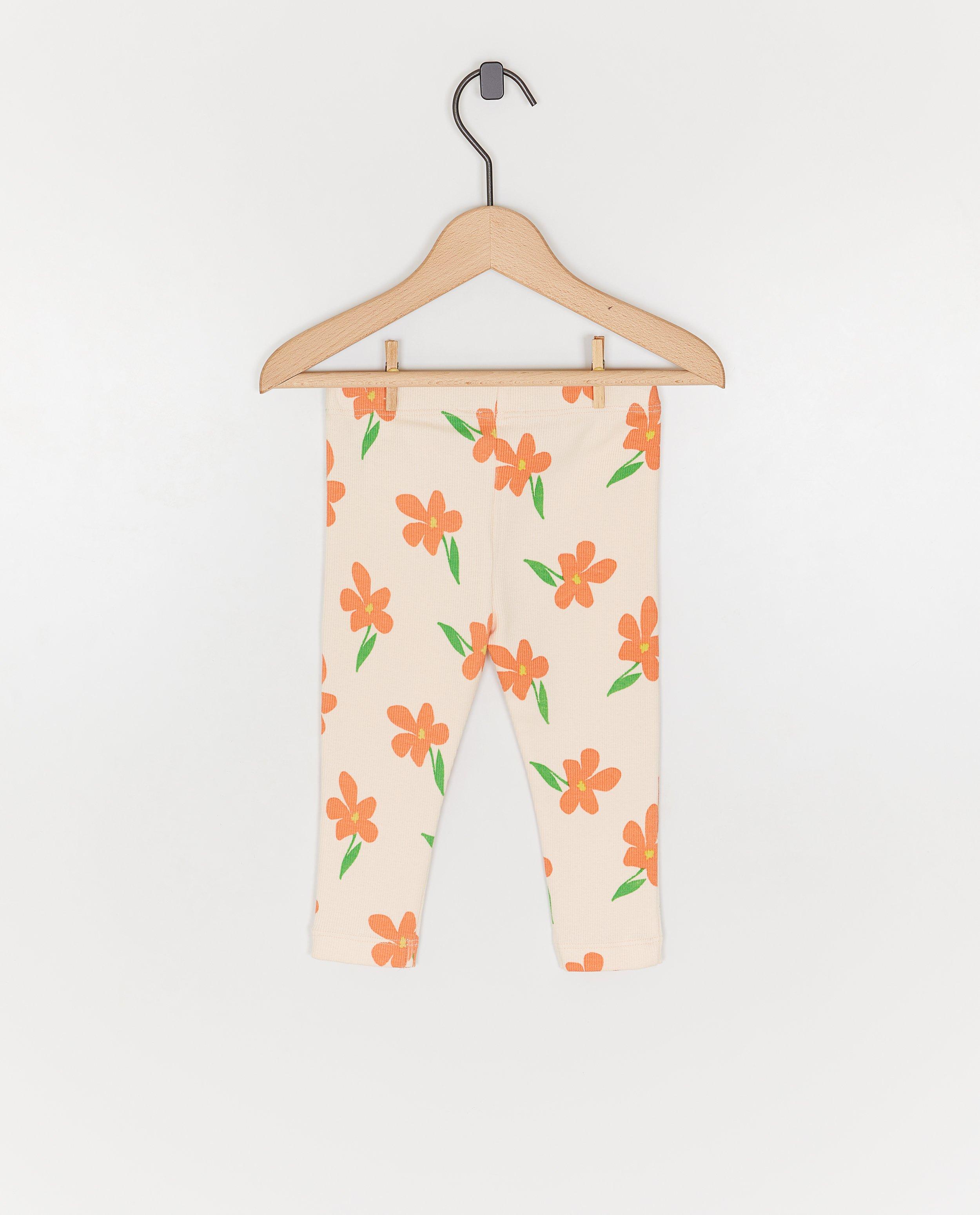 Leggings - Legging met fijn ribpatroon