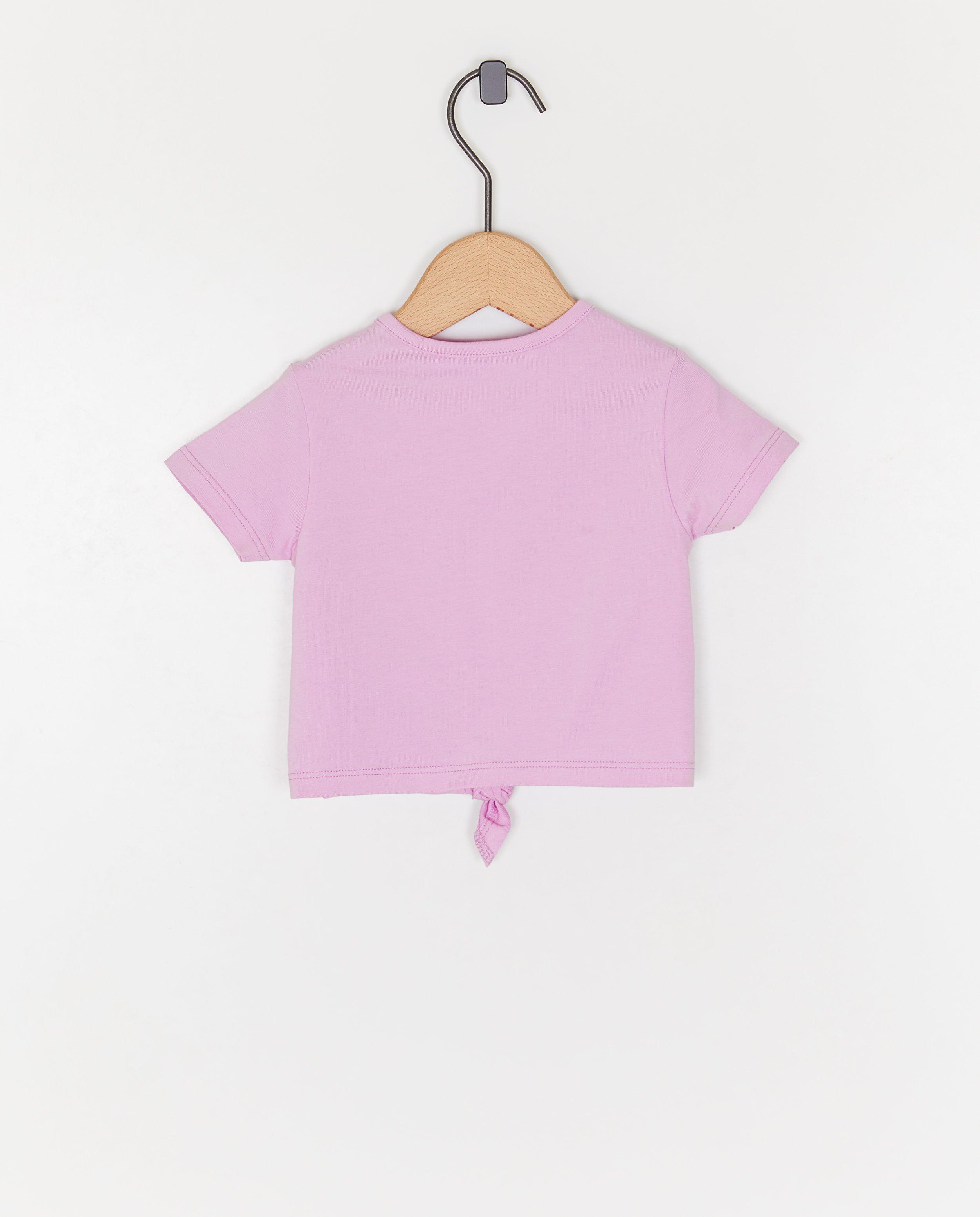 T-shirts - T-shirt met kleine reliëfprint
