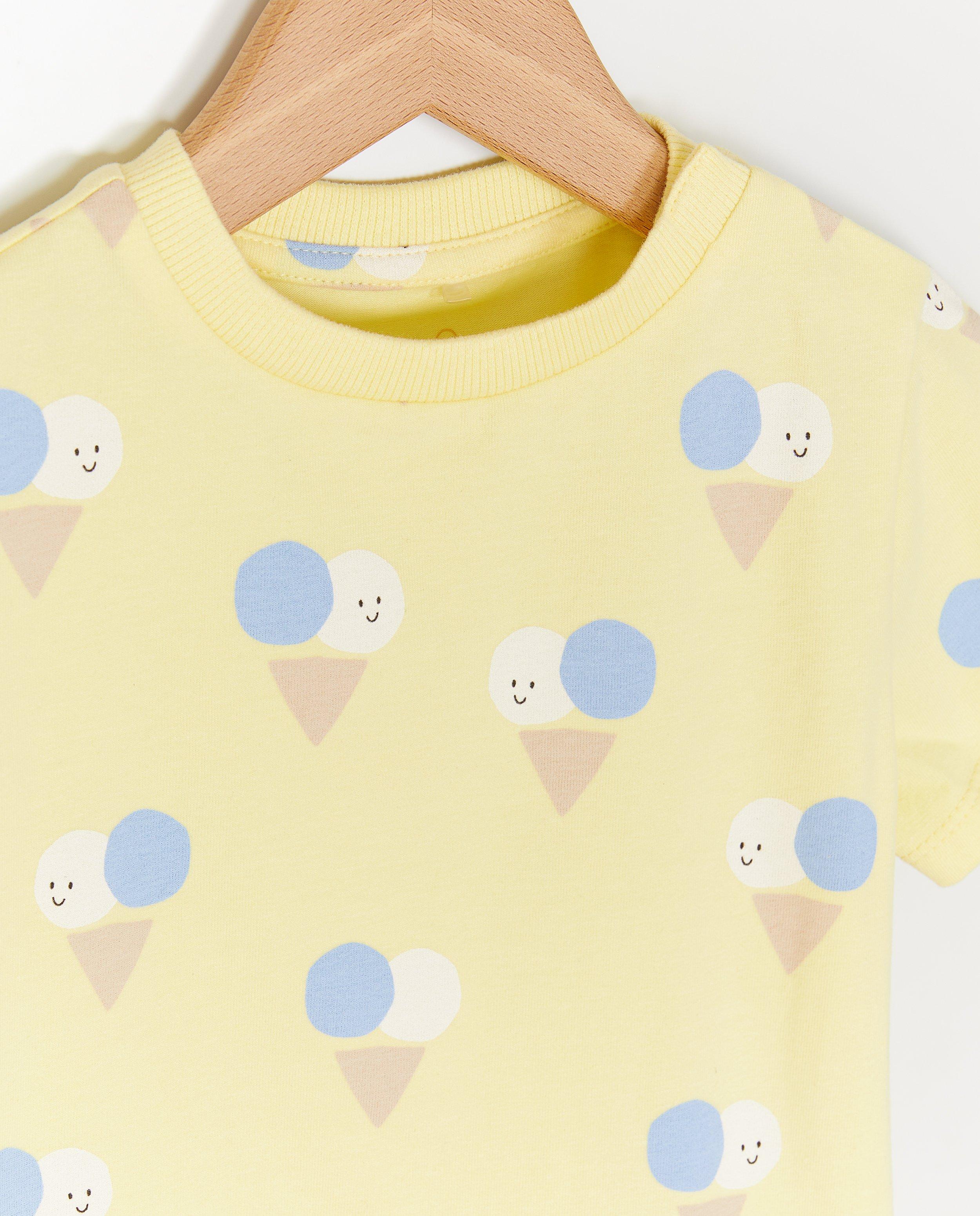 T-shirts - T-shirt met ijsjesprint