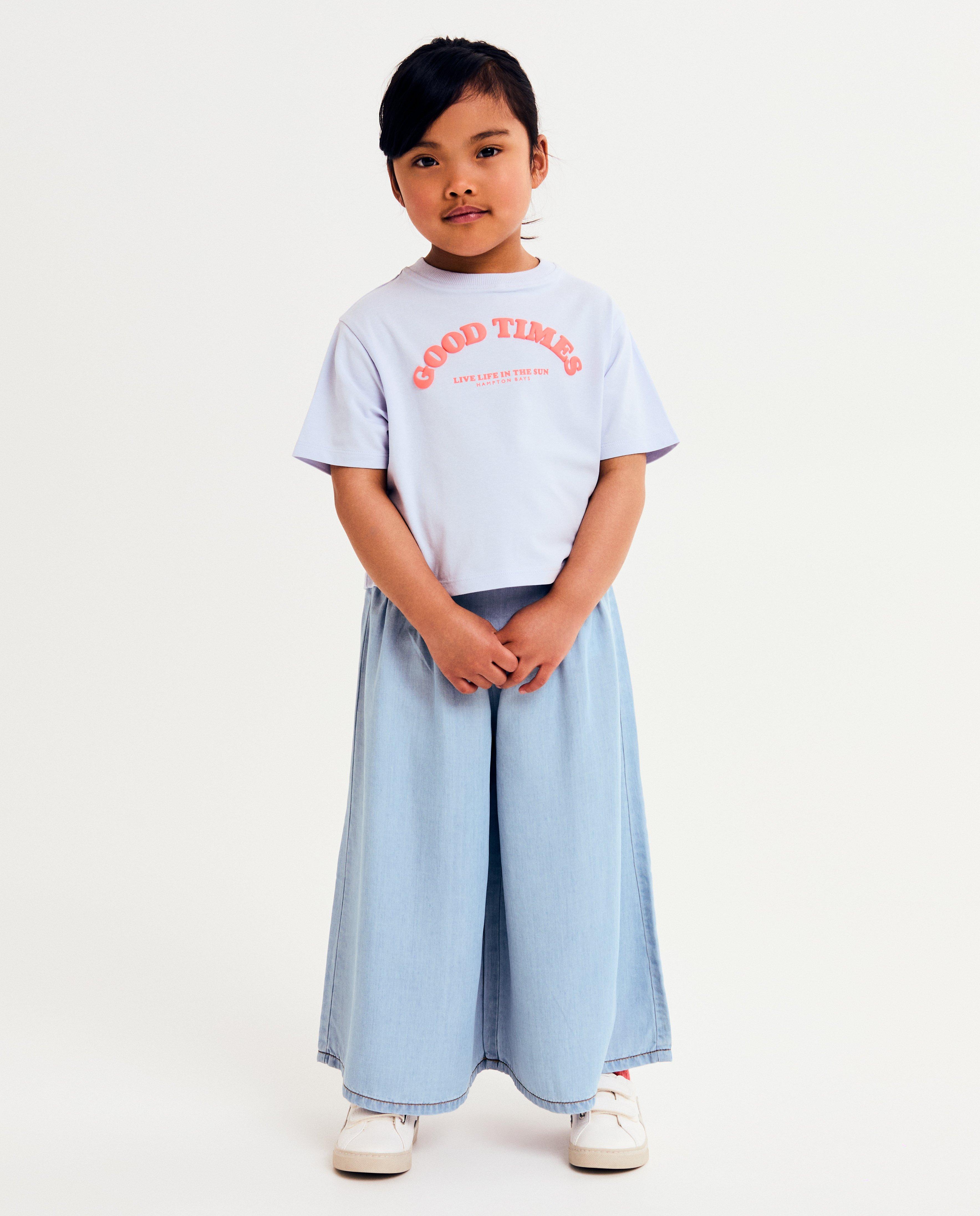 Shorten - Blauwe jeansbroek, extra wide fit