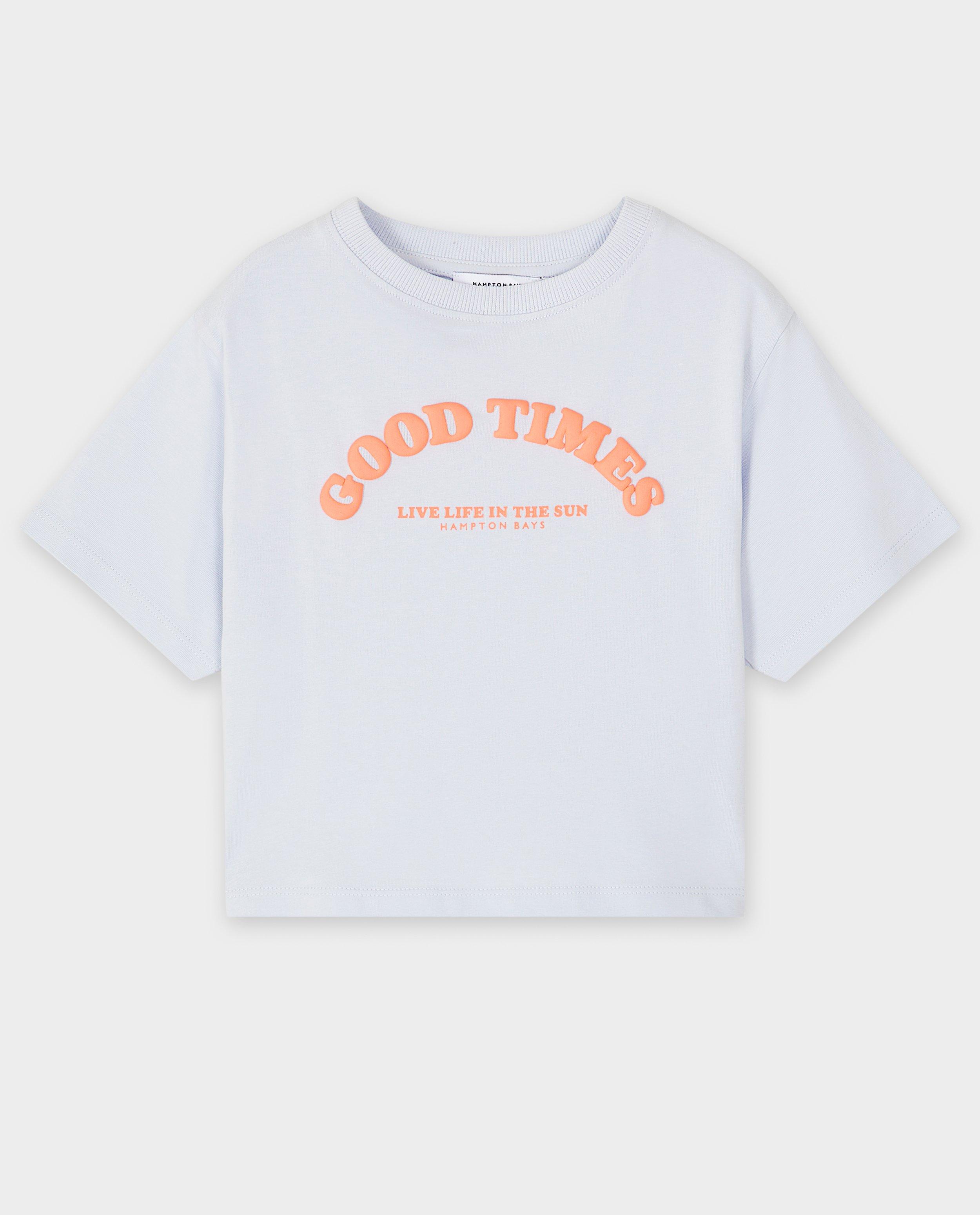 T-shirts - T-shirt met opschrift