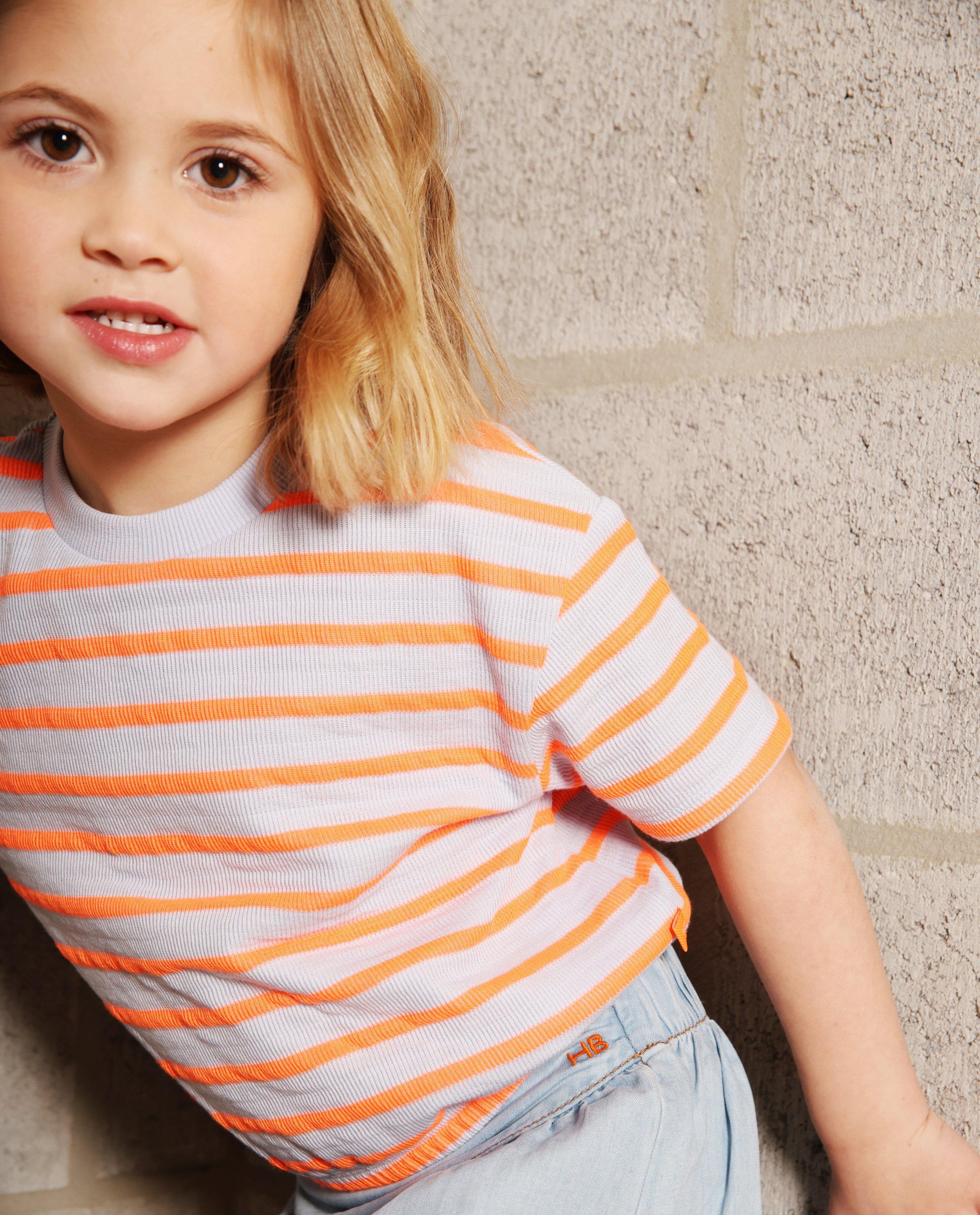 T-shirt met structuur - null - Hampton Bays