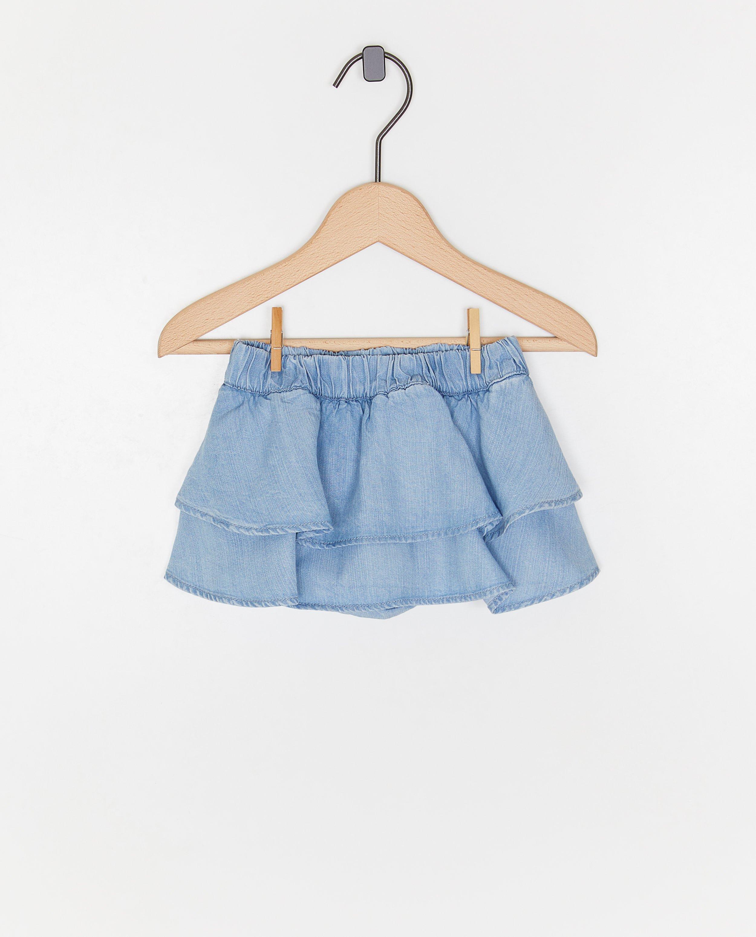 Rokken - Blauwe jeansrok, 62-92