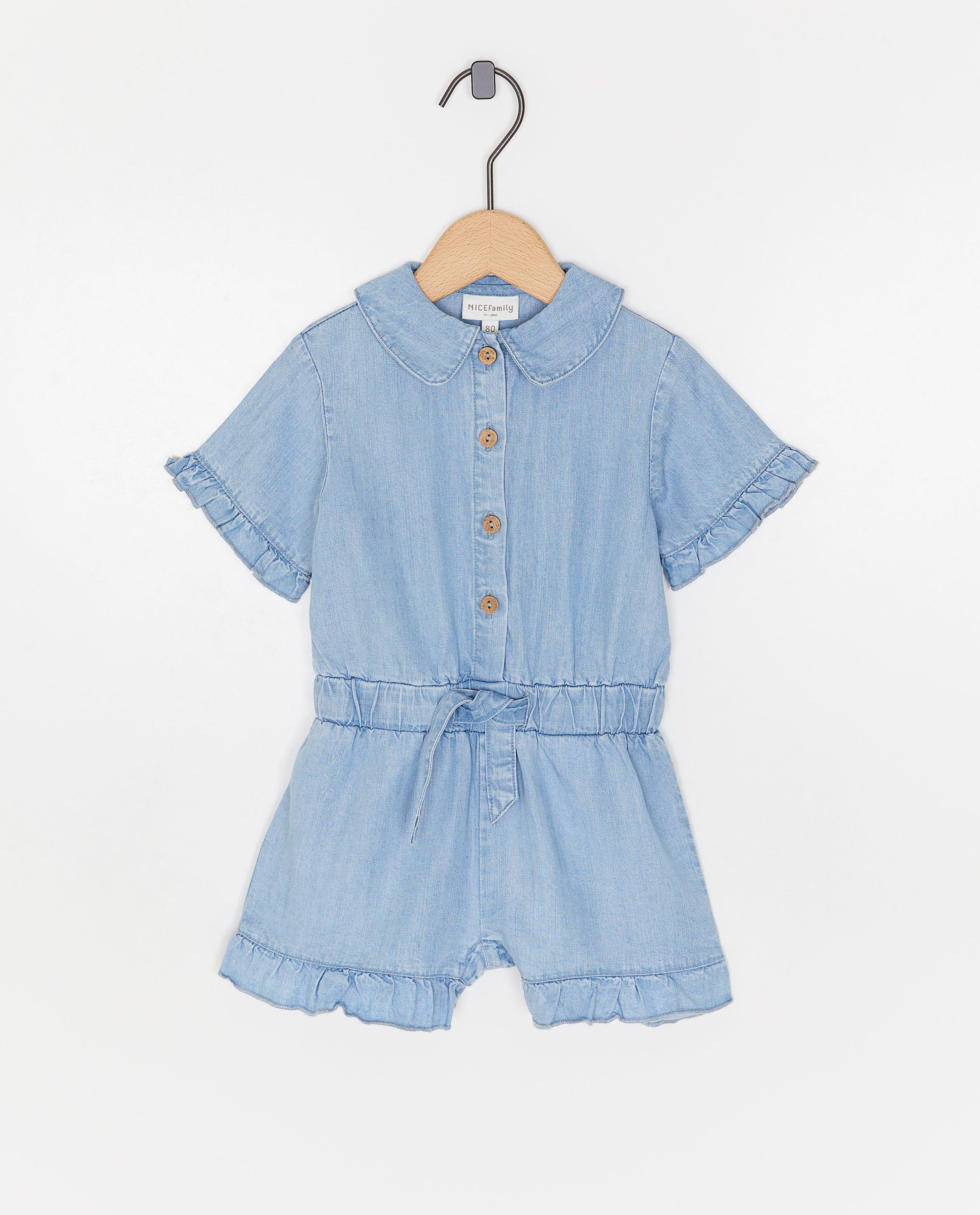 Kruippakje van jeans, 62-92