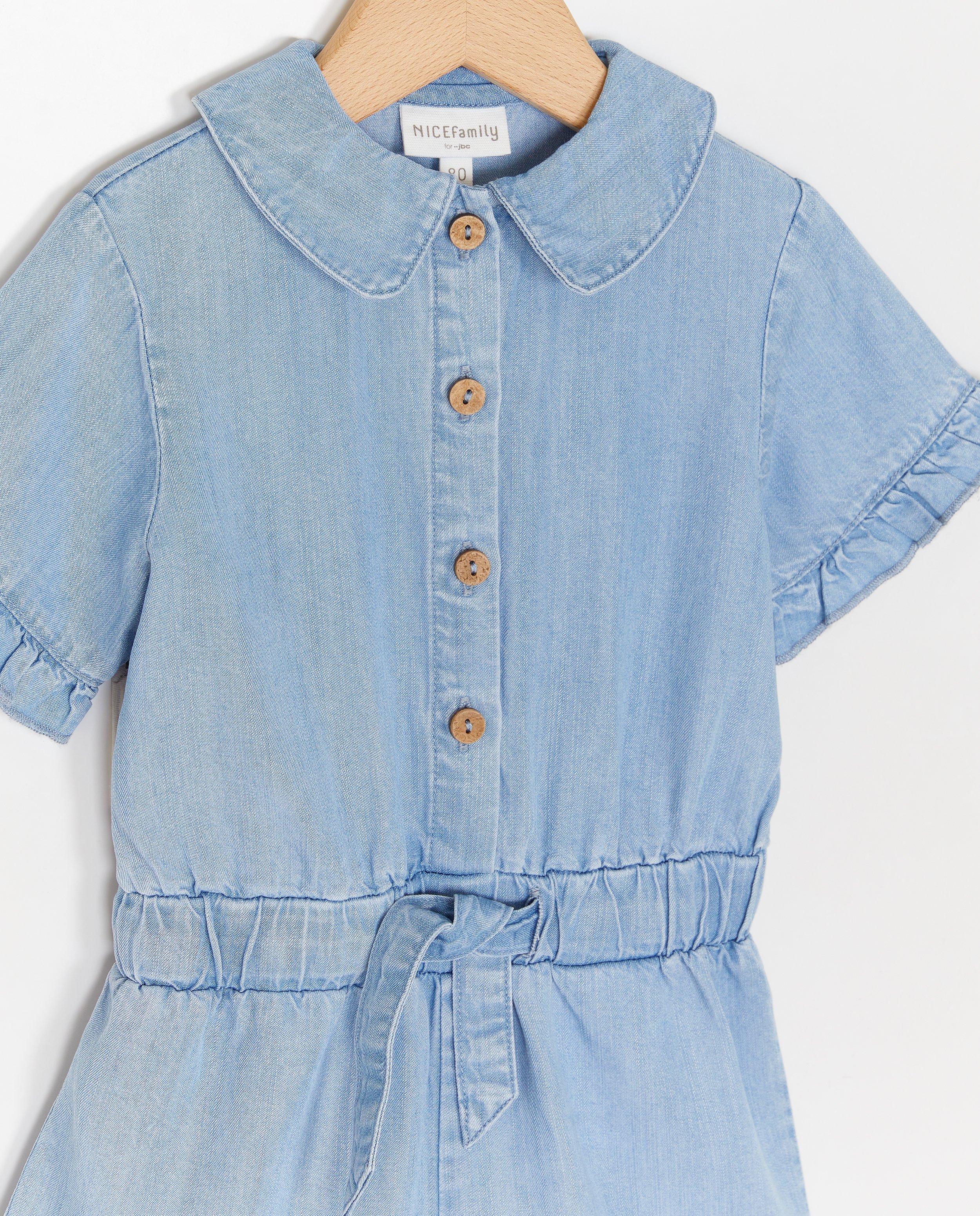 Jumpsuit - Kruippakje van jeans, 62-92