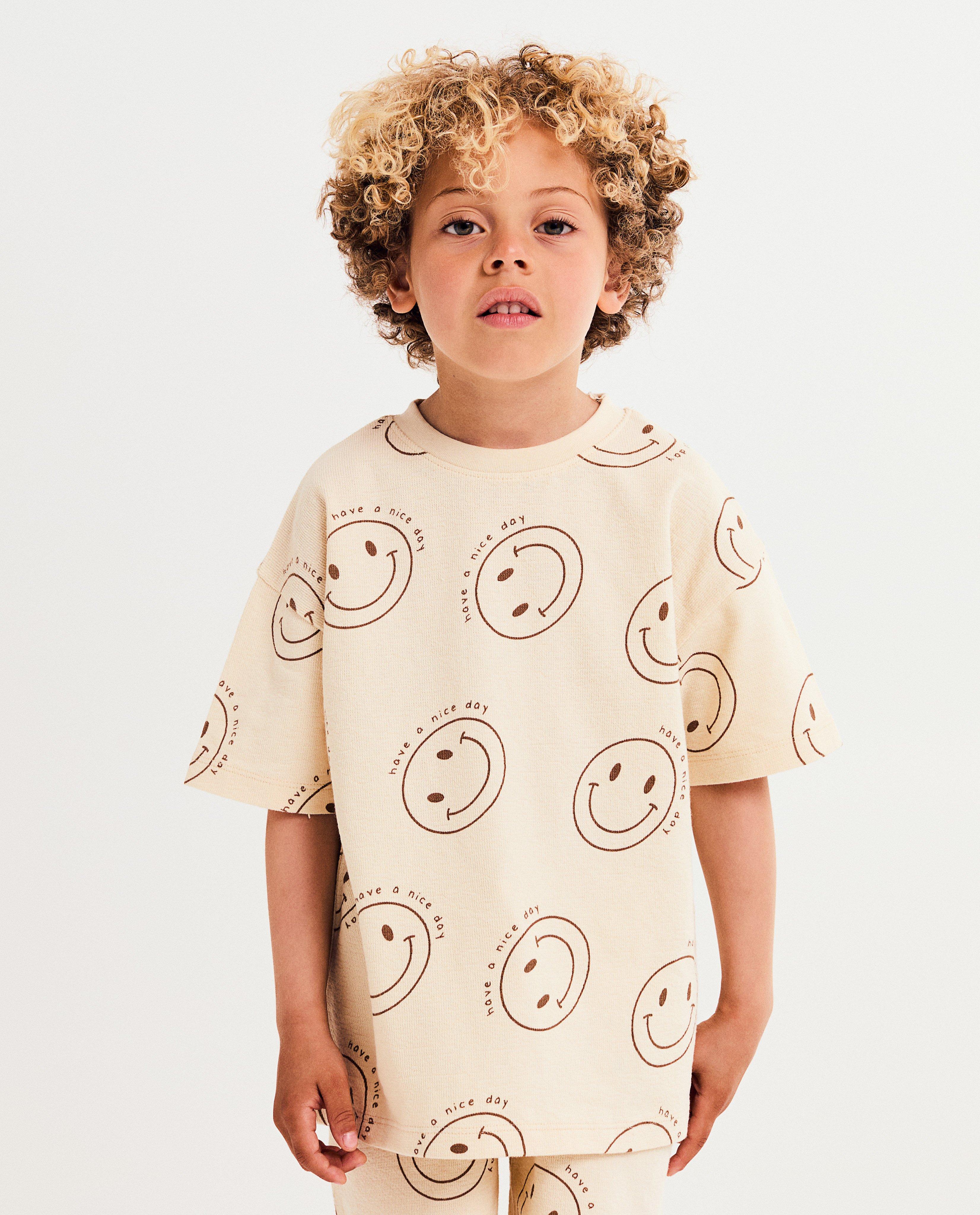 T-shirt met print, 98-128