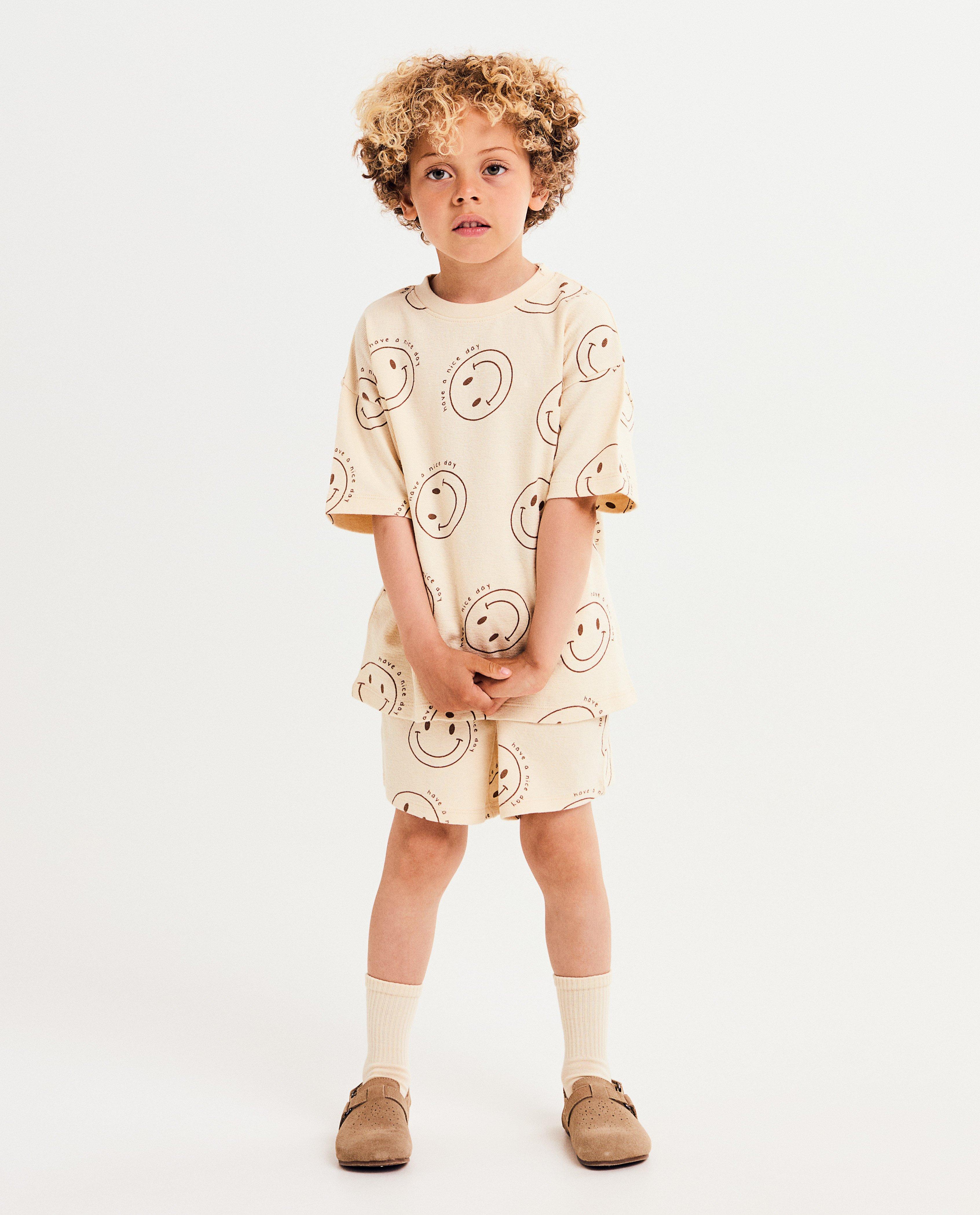 T-shirt met print, unisex, 98-128 - Product Detail - wit - afbeelding nummer 2