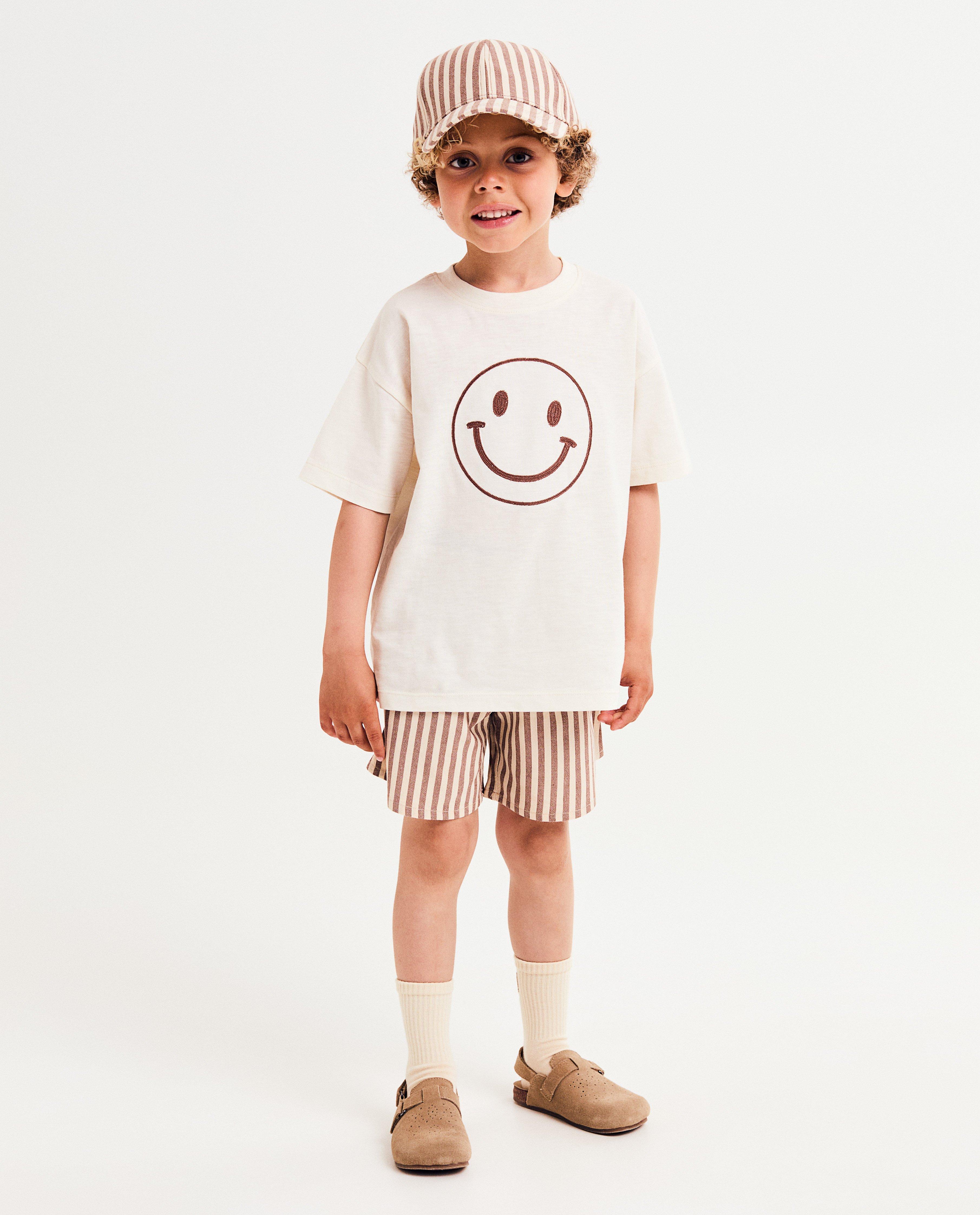 T-shirts - T-shirt met backprint, I'm on Team Nice, 92-128