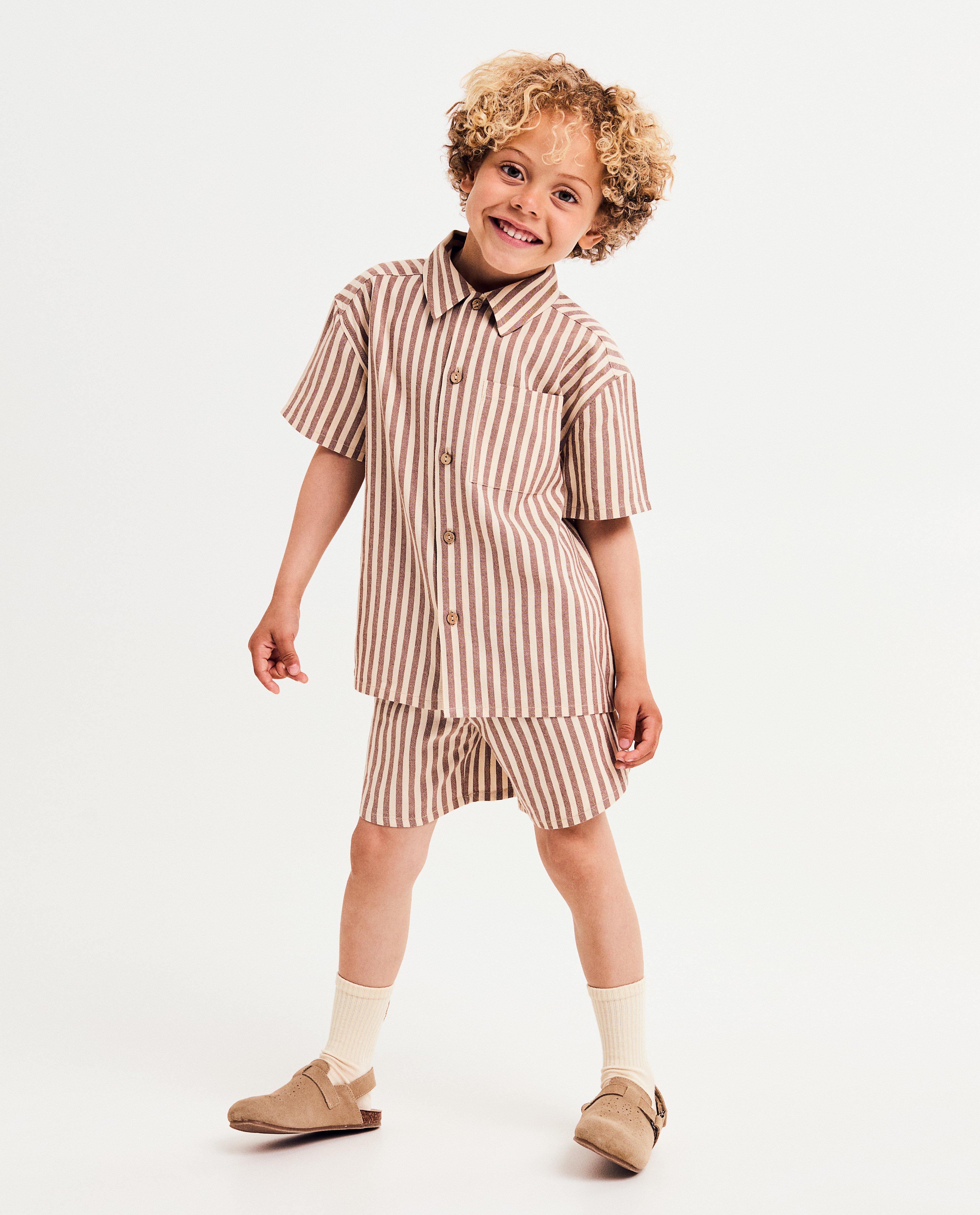 Chemises - Chemise à rayures, loose fit, 92-128