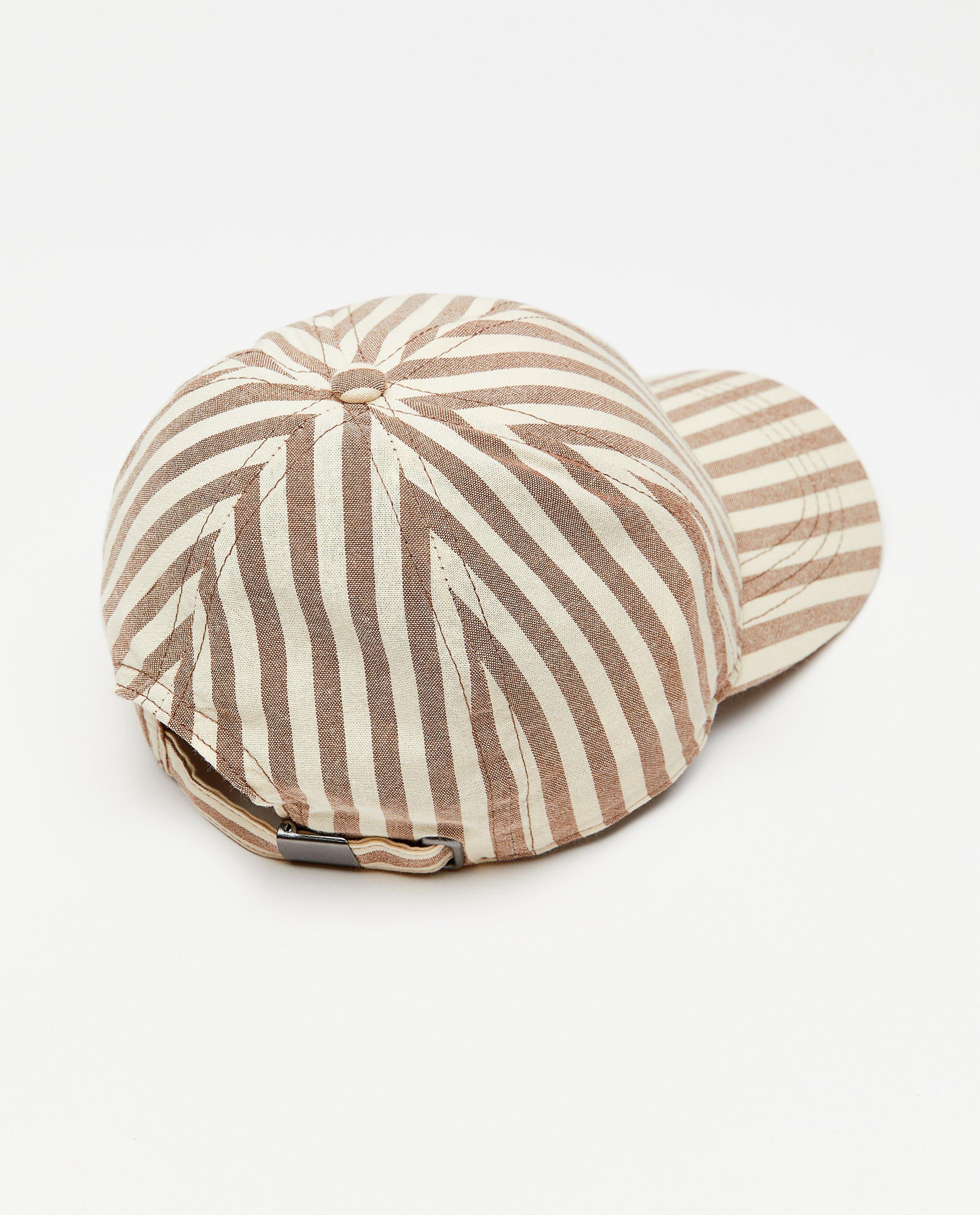 Bonneterie - Casquette à rayures