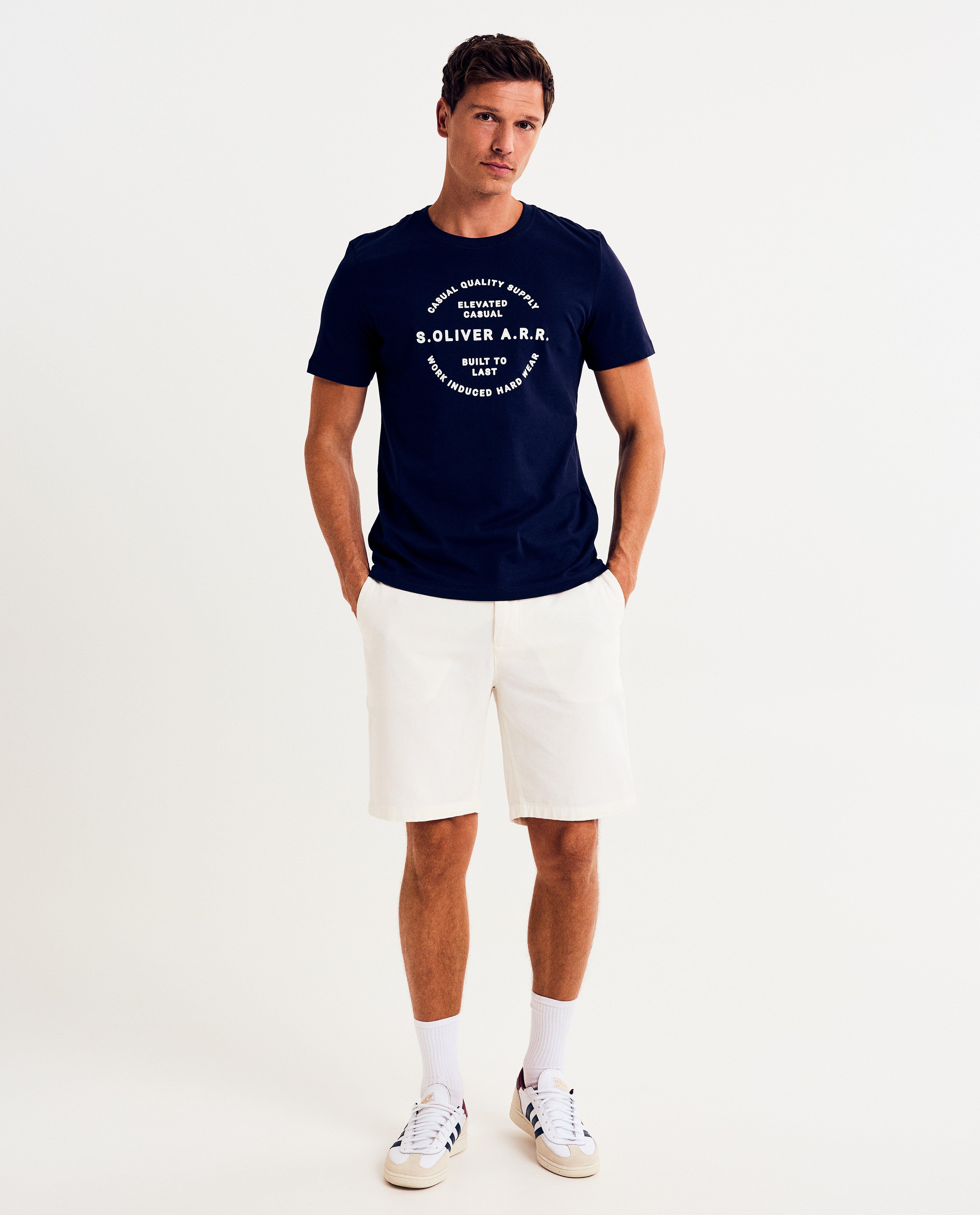 T-shirts - T-shirt met opschrift