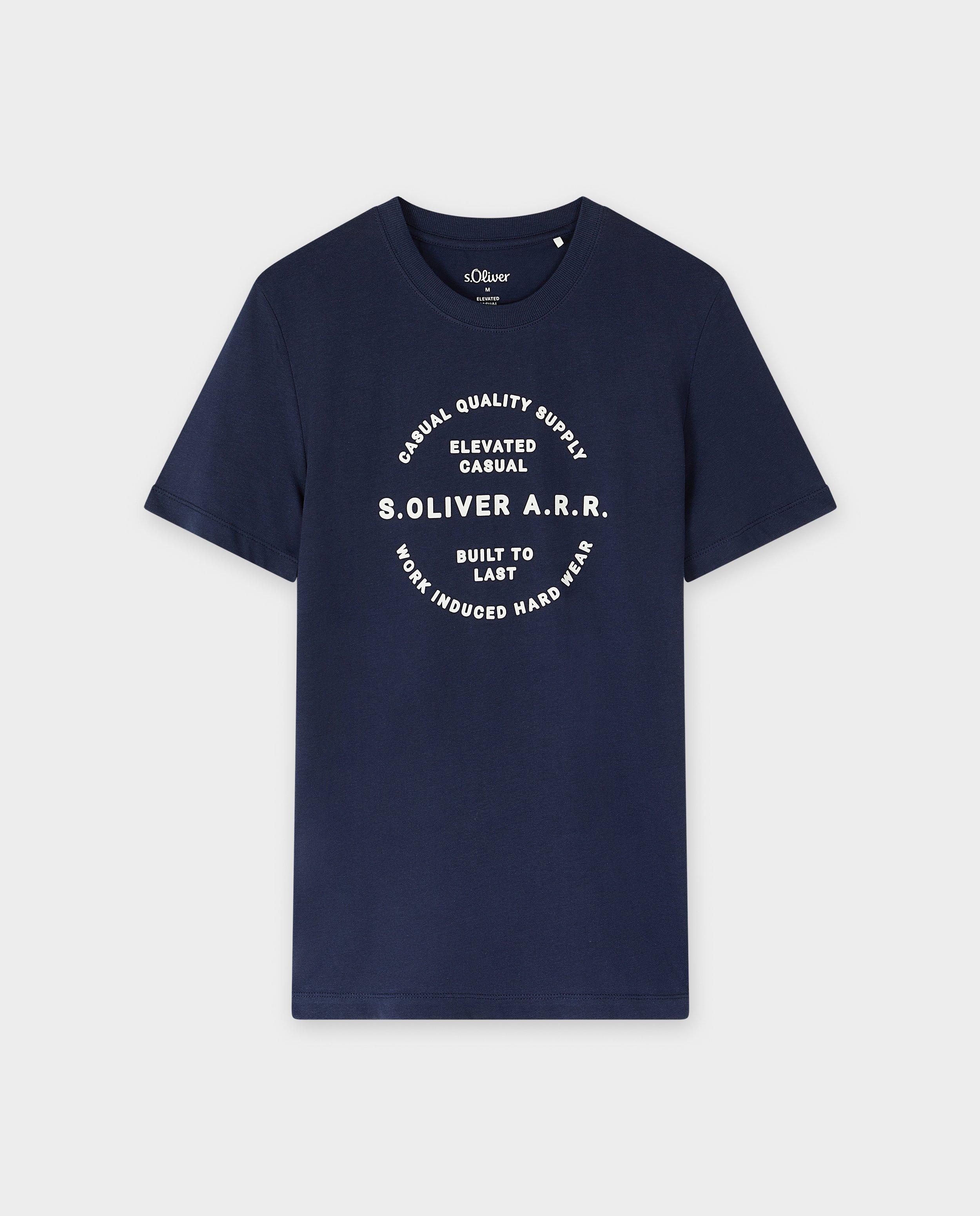 T-shirts - T-shirt met opschrift
