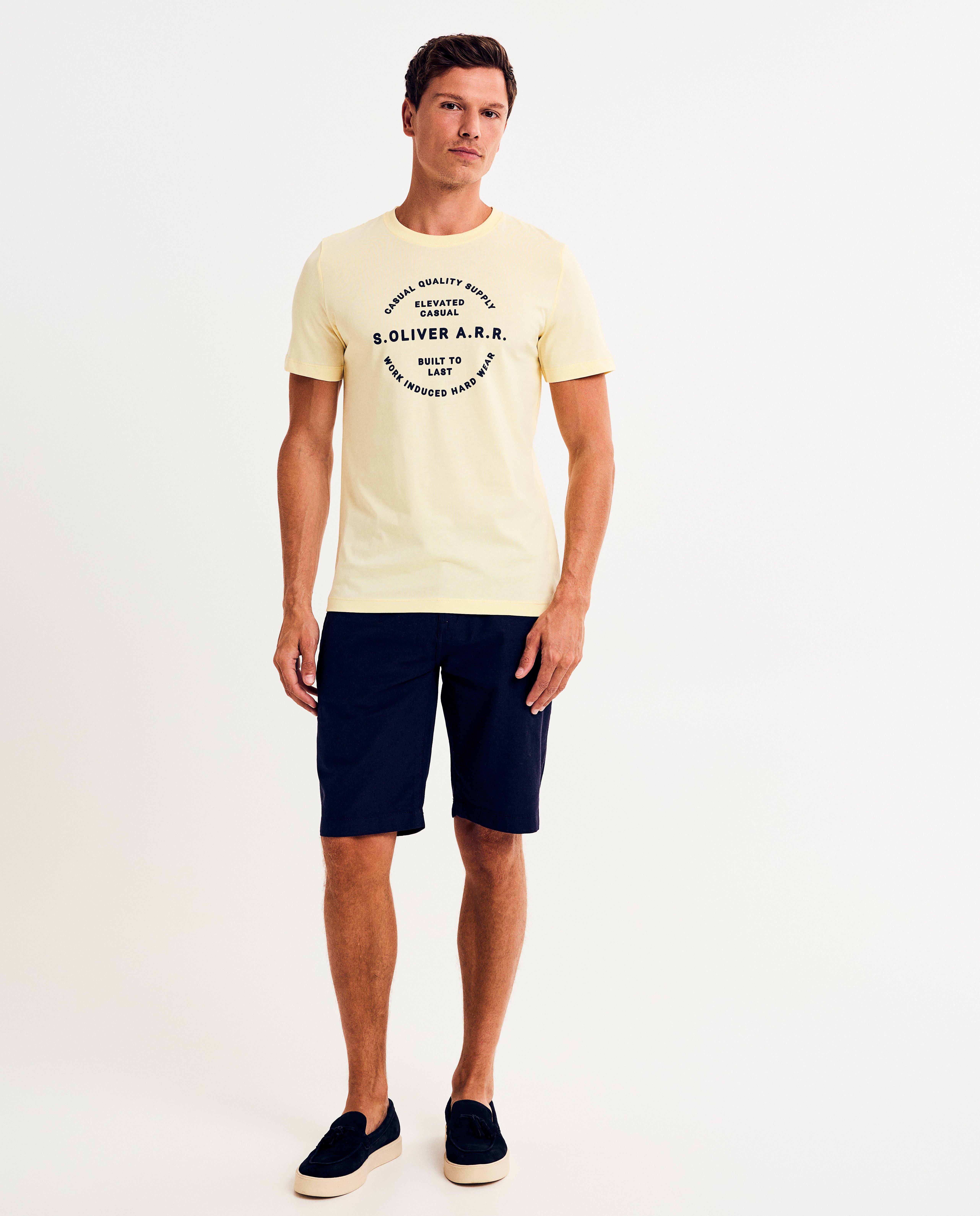 T-shirts - T-shirt met opschrift