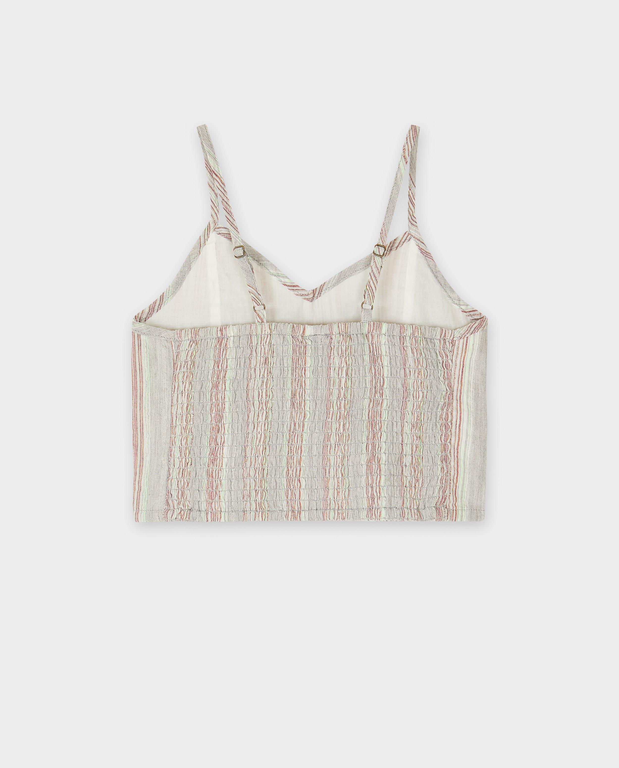 Hemden - Top met linnen look
