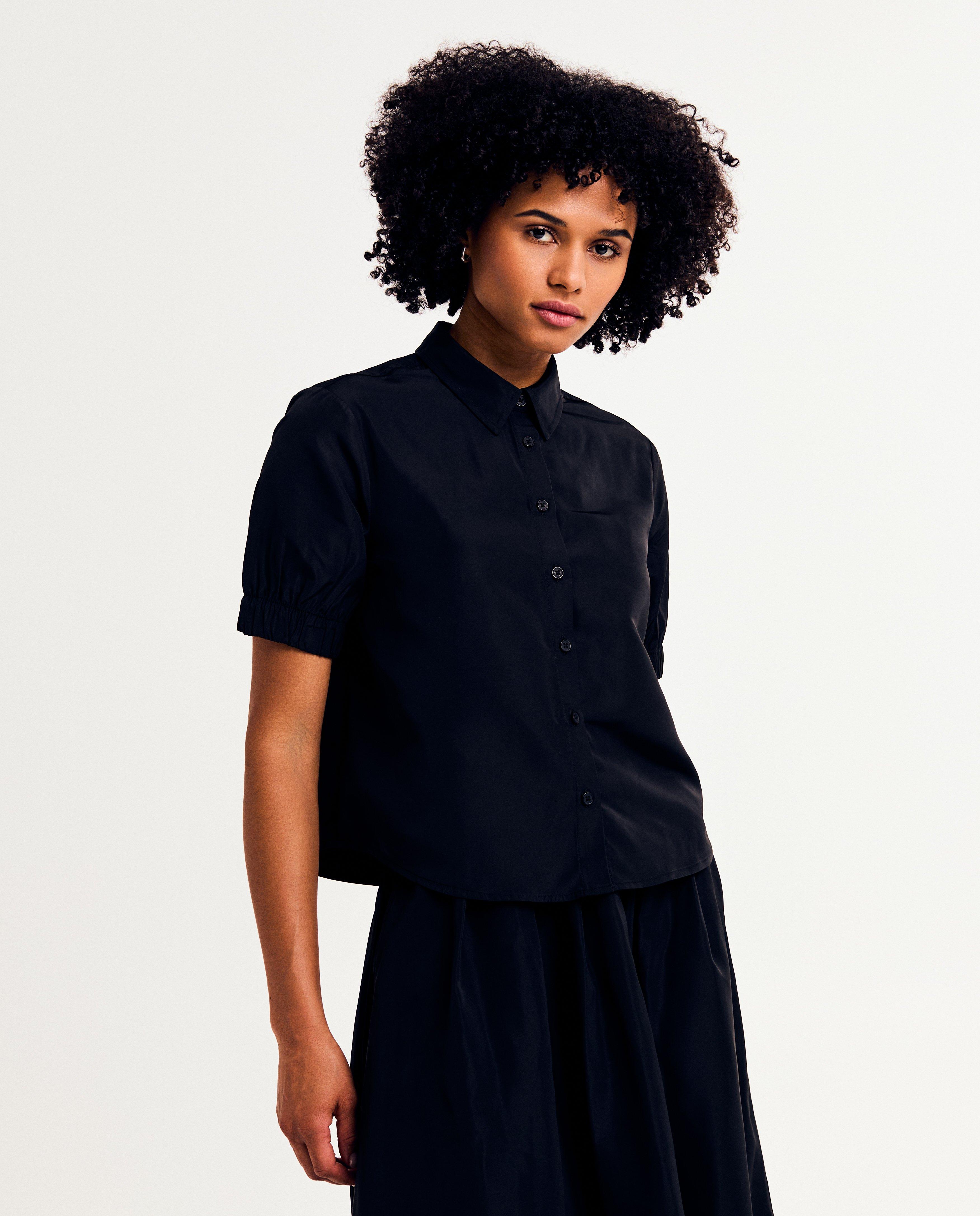 Hemden - Zwarte hemdblouse