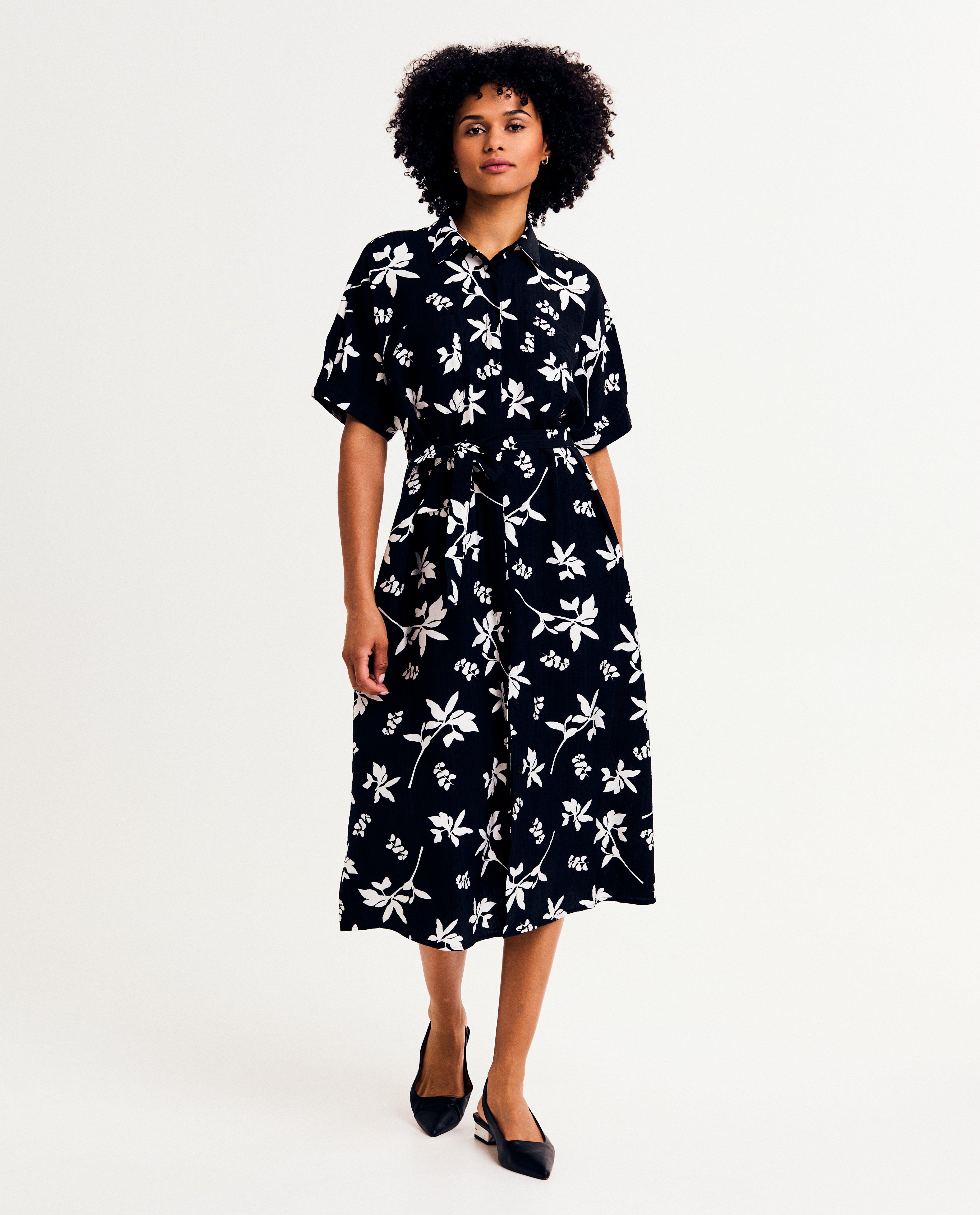 Jurk met bloemenprint - null - Sora