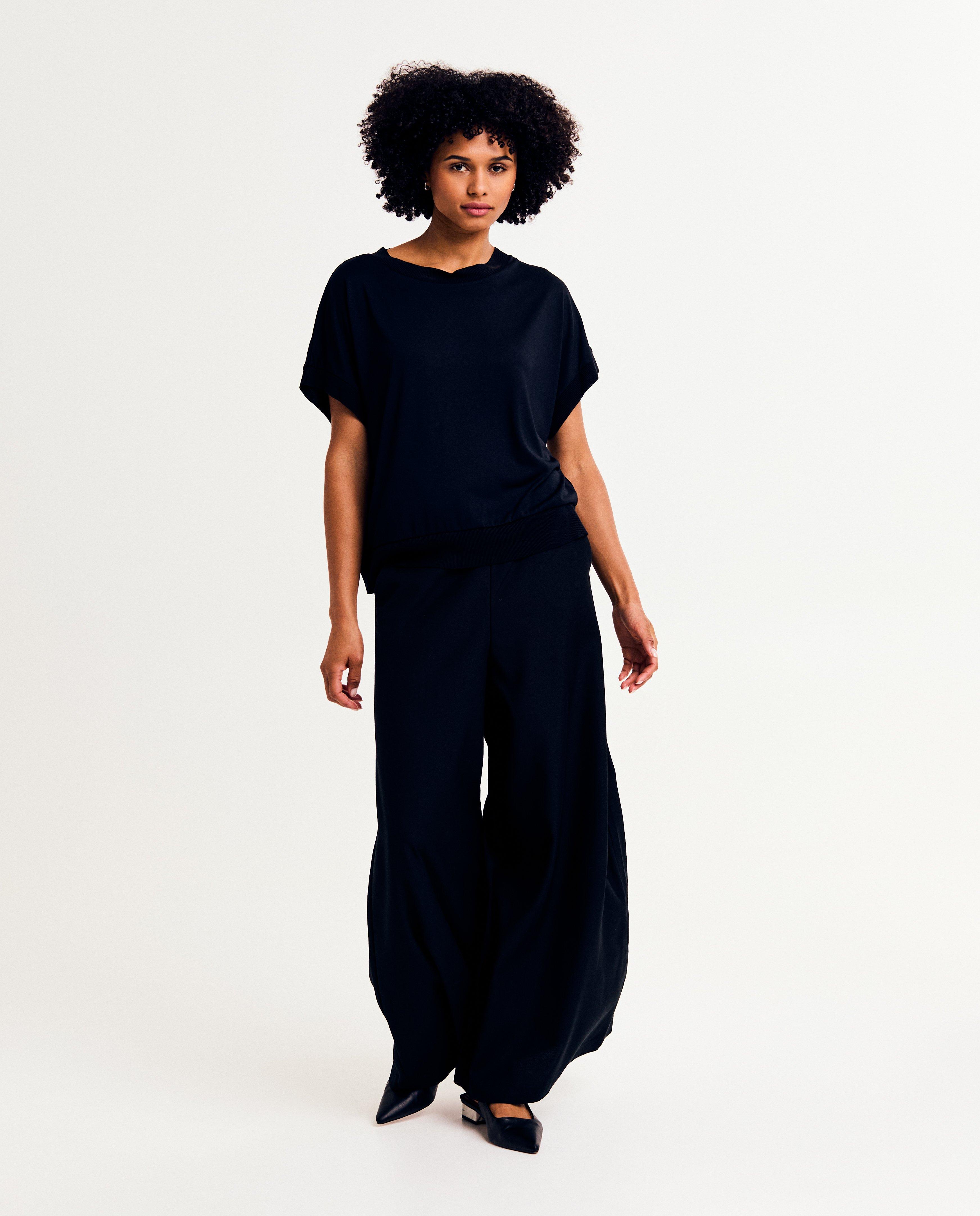 T-shirts - Satijnen blouse
