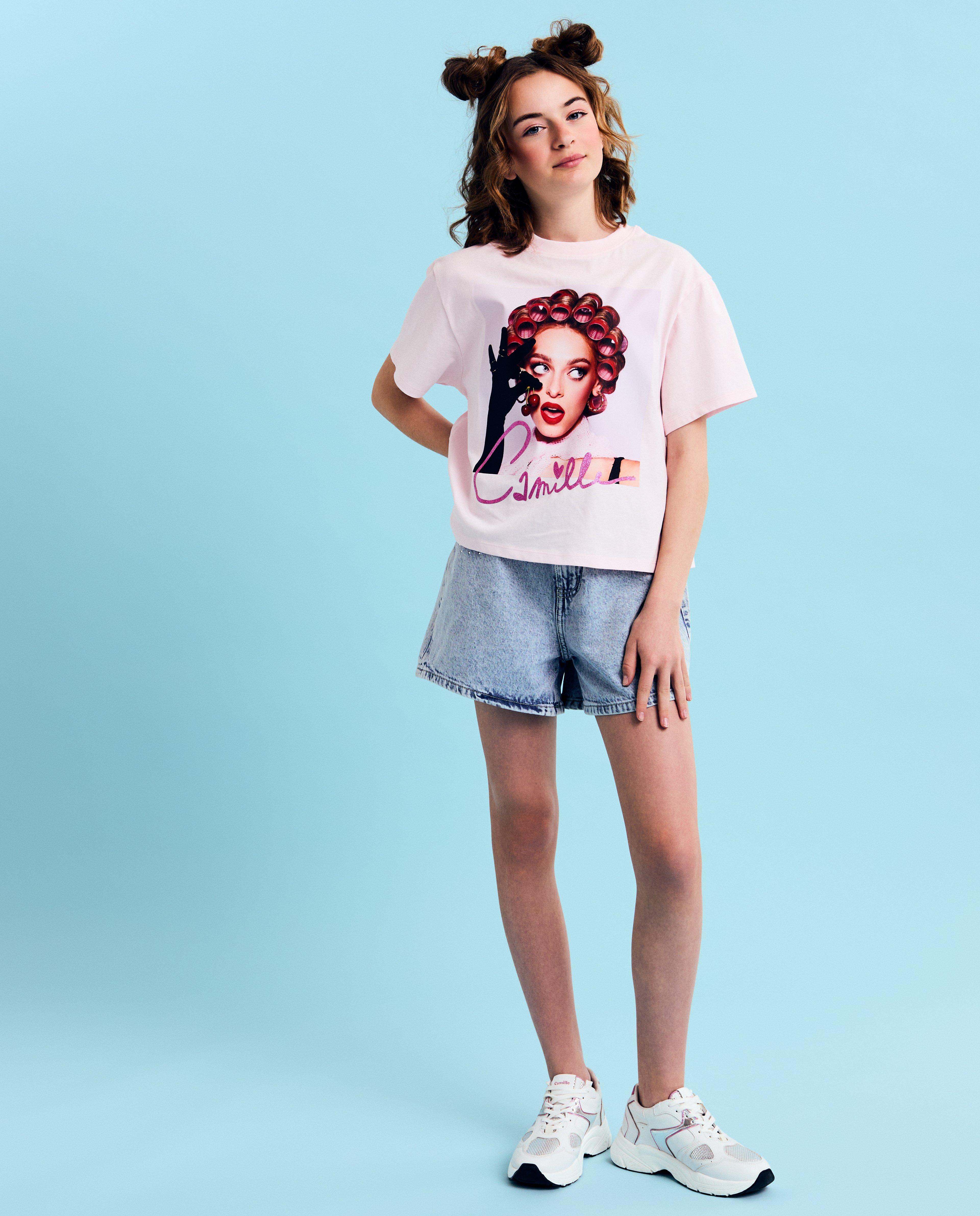 T-shirts - T-shirt avec impression de photos, 4-14 ans