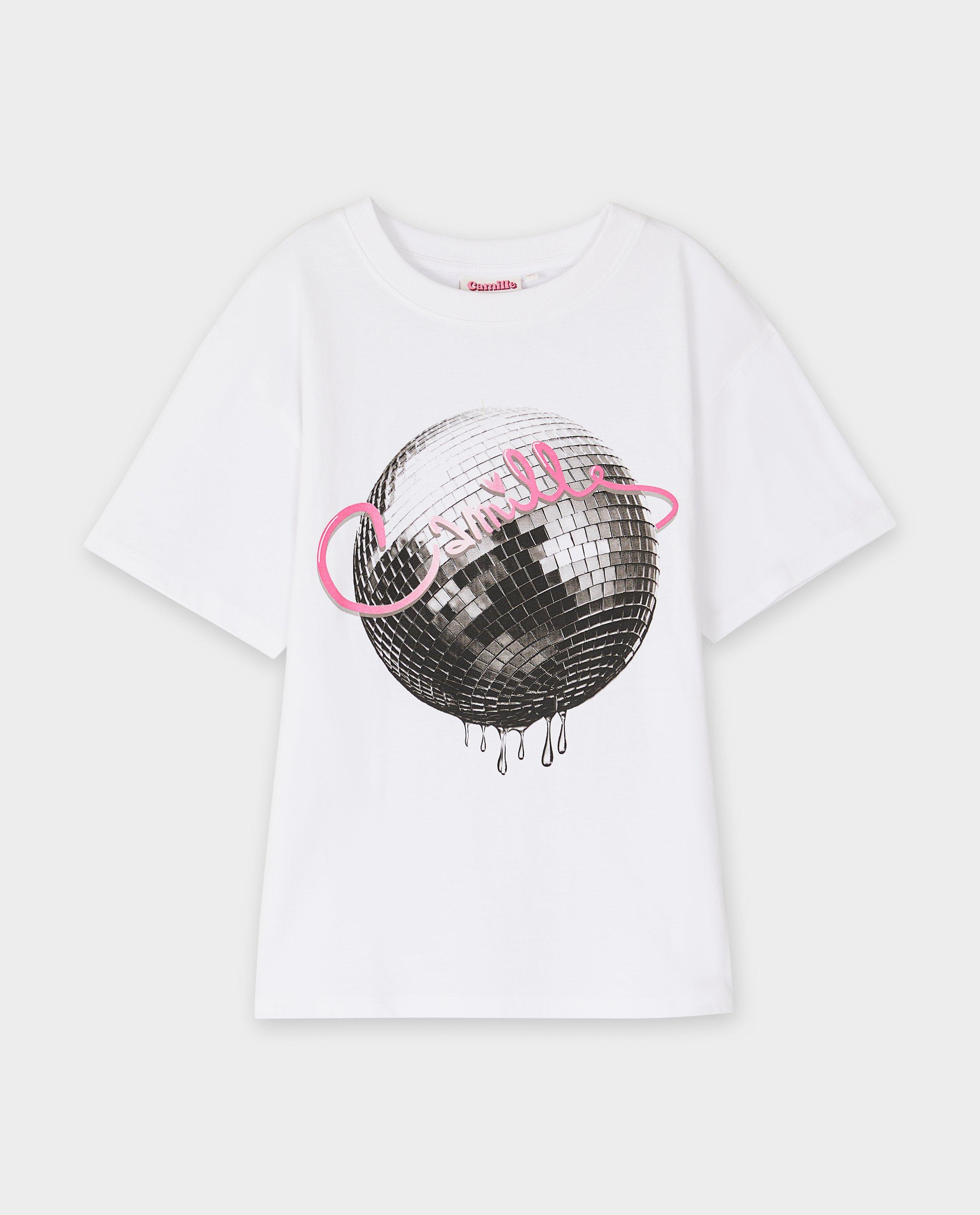T-shirts - T-shirt met print discobal, 6-14 jaar