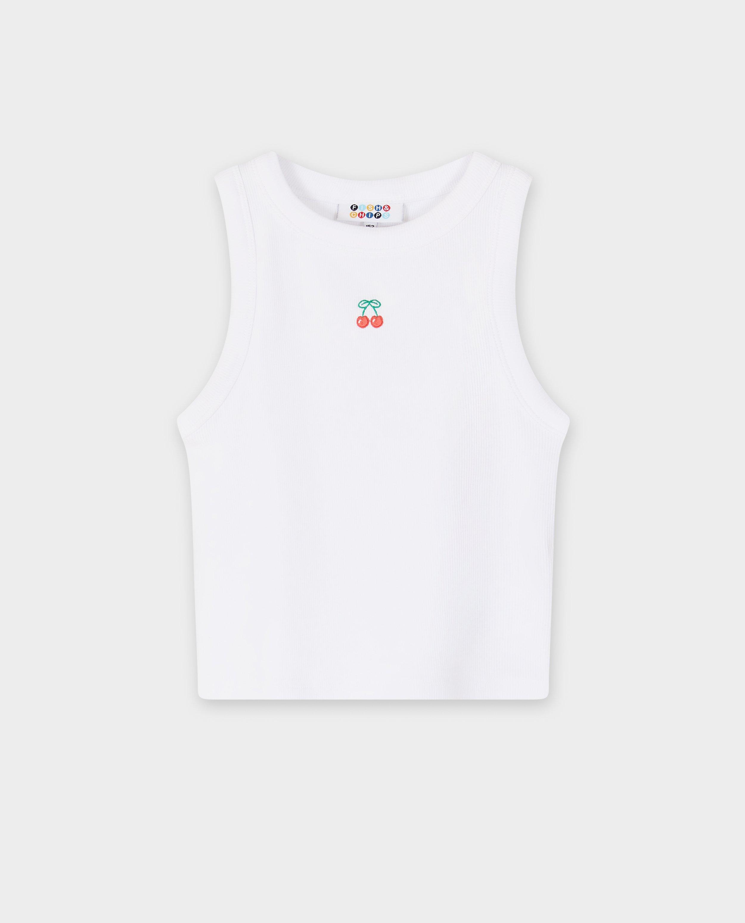 T-shirts - Top met geborduurd strikje