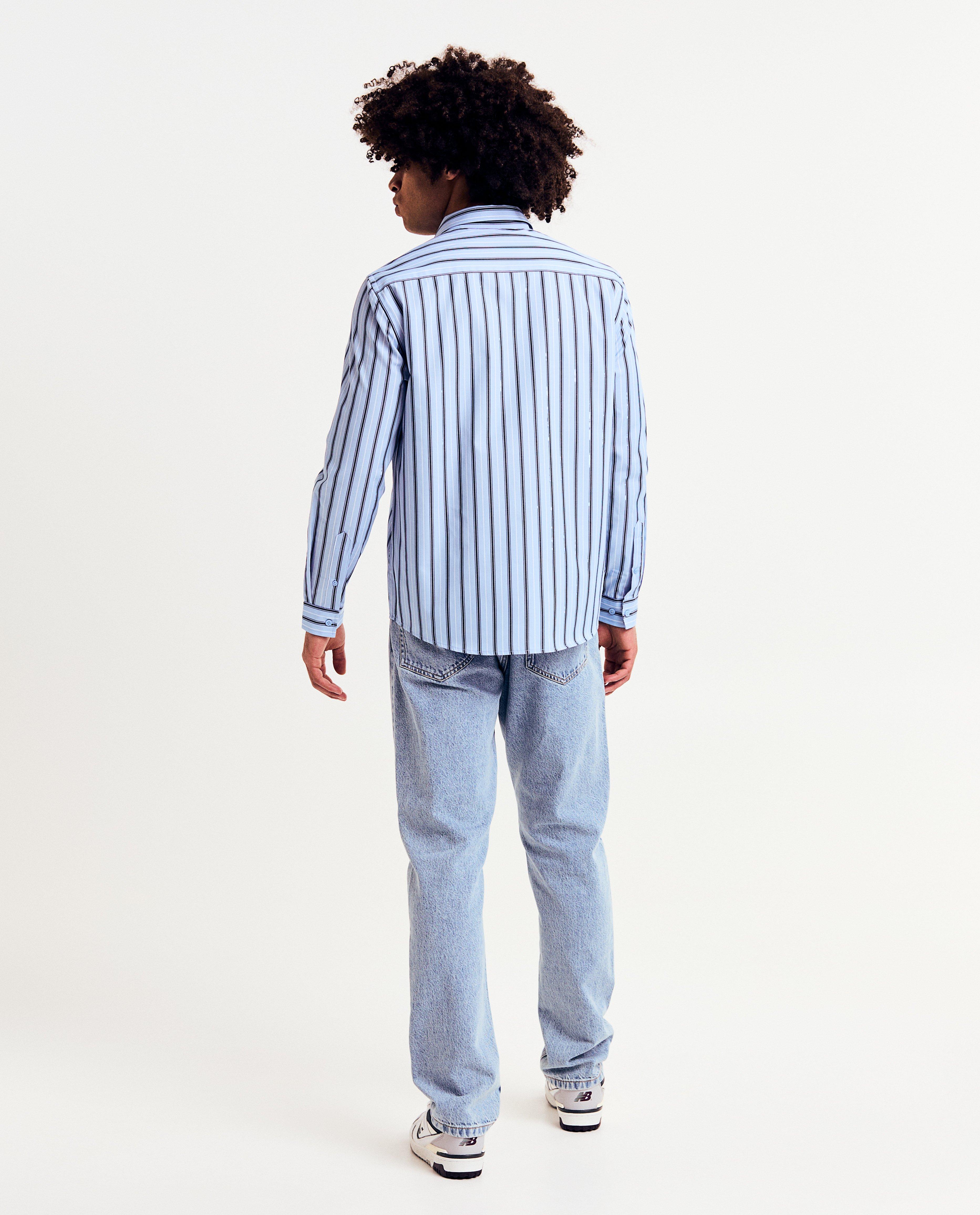 Chemises - Chemise à rayures, coupe régulière, S-XXXL