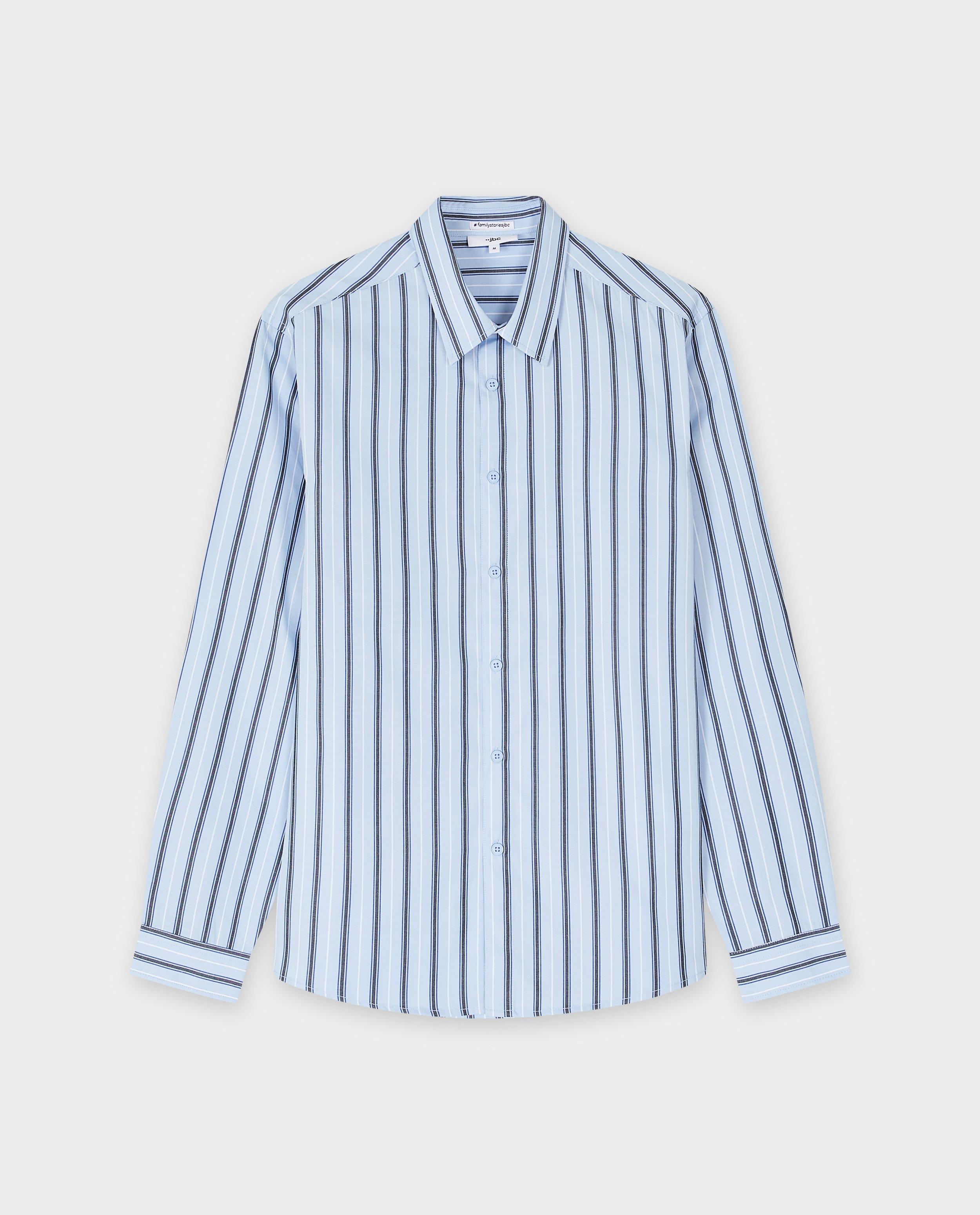 Chemises - Chemise à rayures, coupe régulière, S-XXXL
