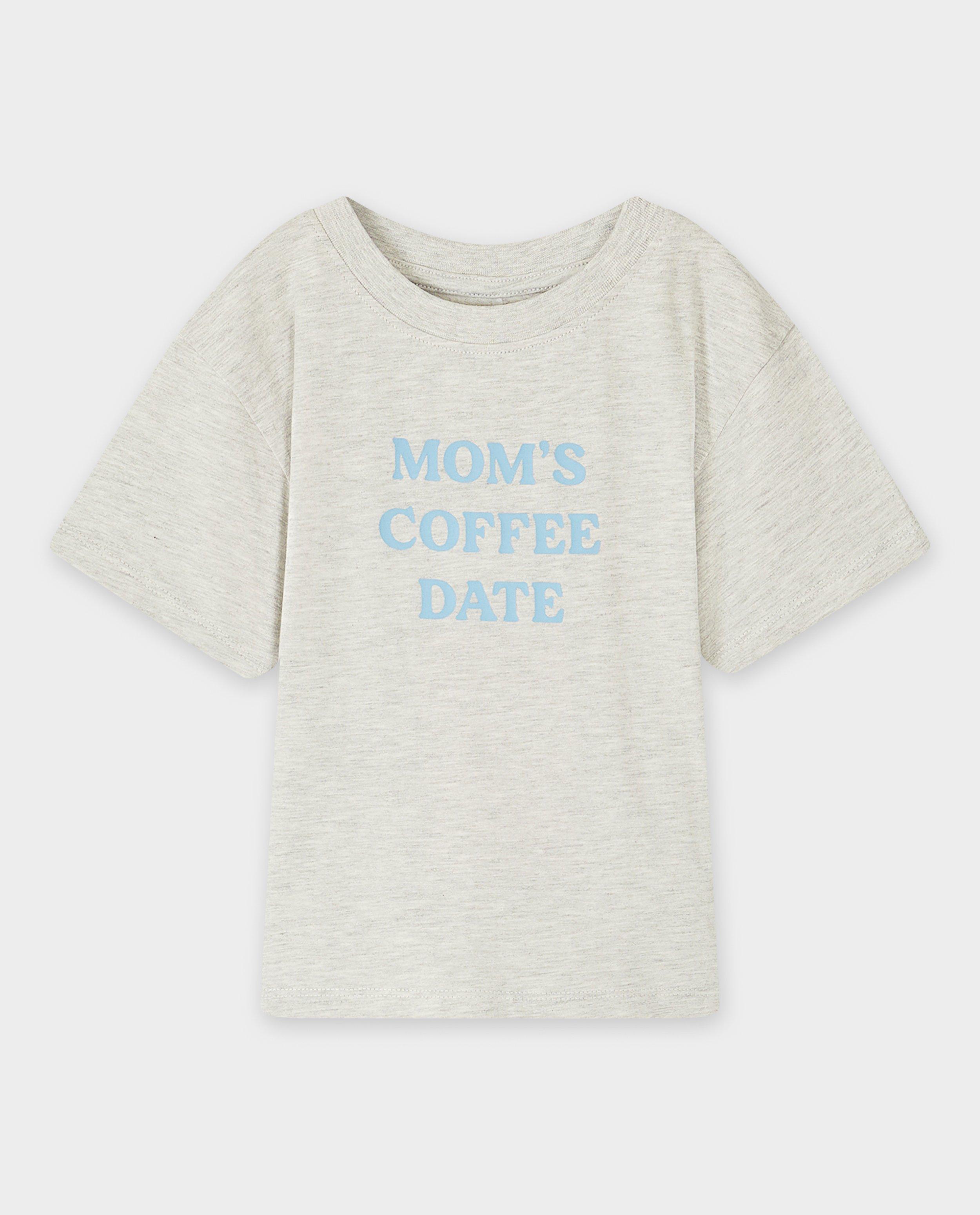 T-shirts - T-shirt Mom's coffee date, 98-128