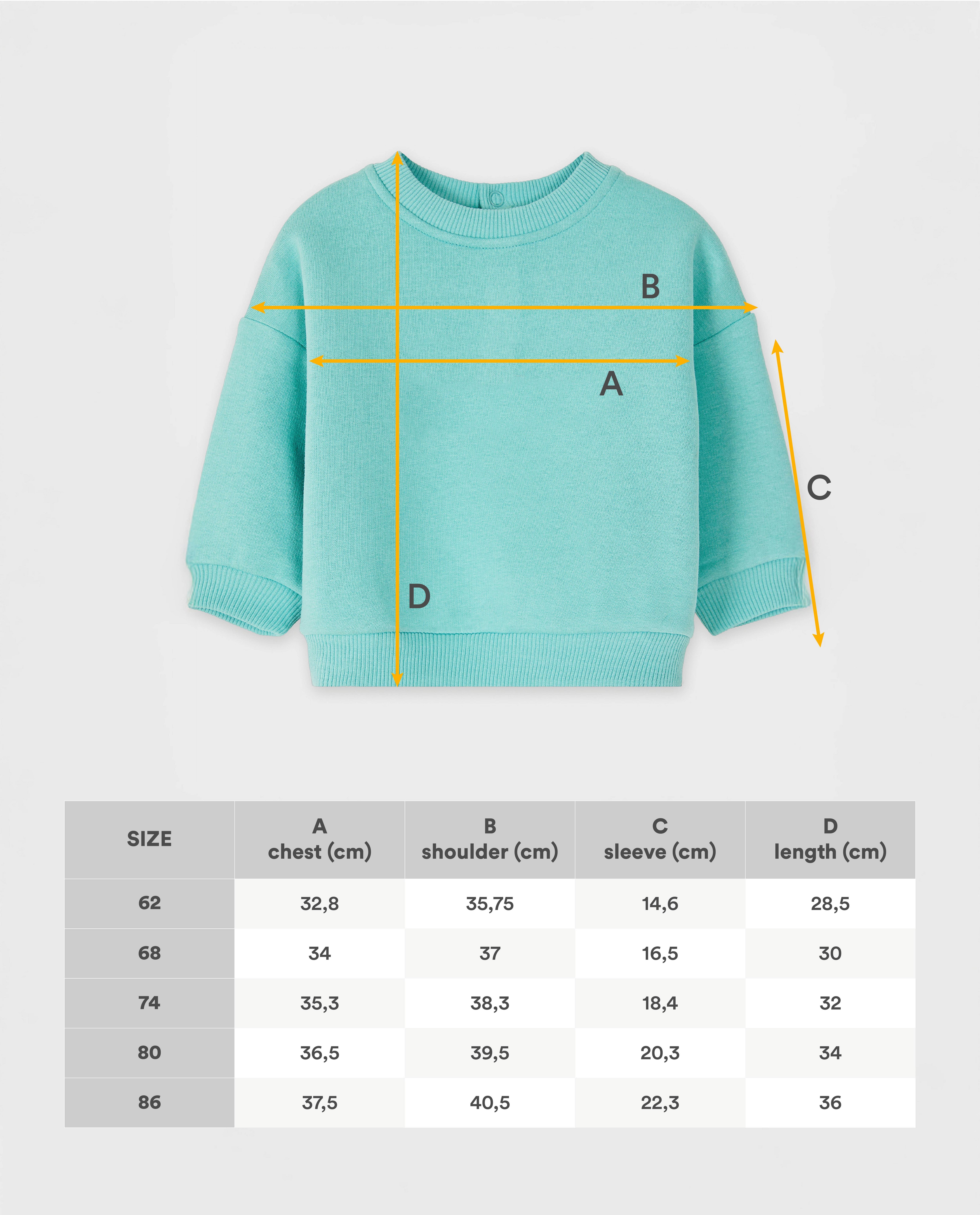 Sweaters - Personaliseerbare sweater, baby
