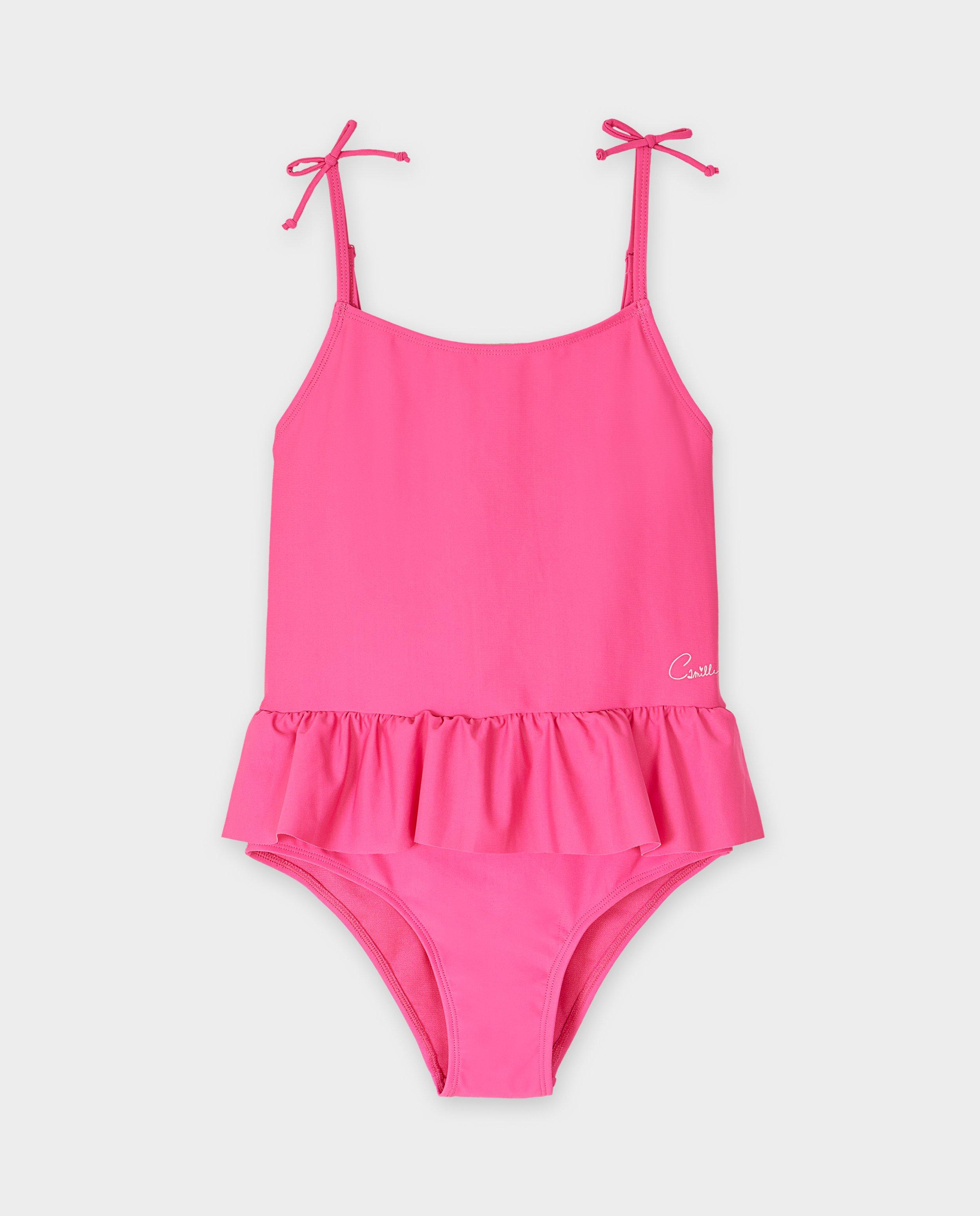 Maillot de bain rose, 6-14 ans