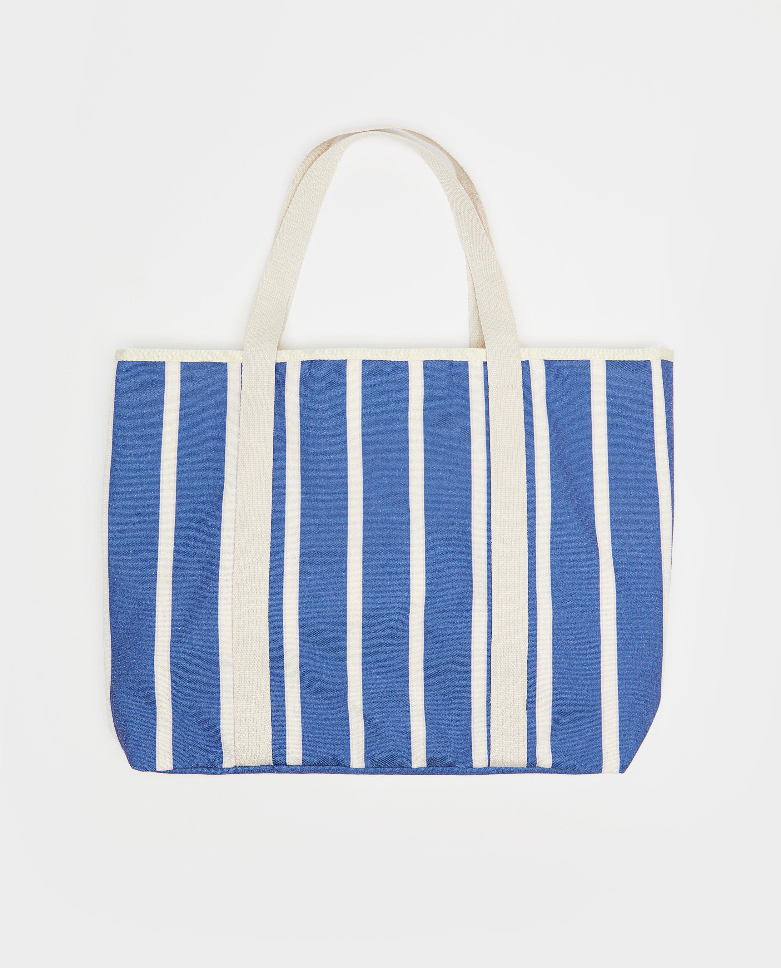 Handtassen - Tas met opschrift Go with the flow mom