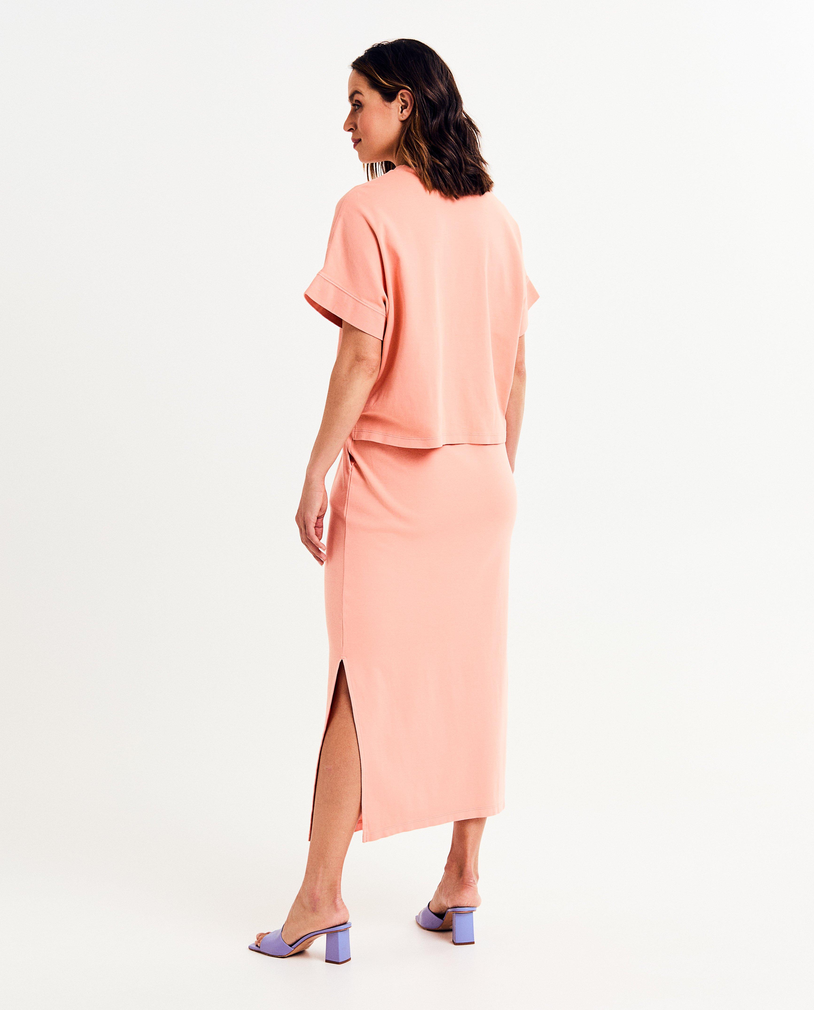 T-shirts - Roze T-shirt, loose fit